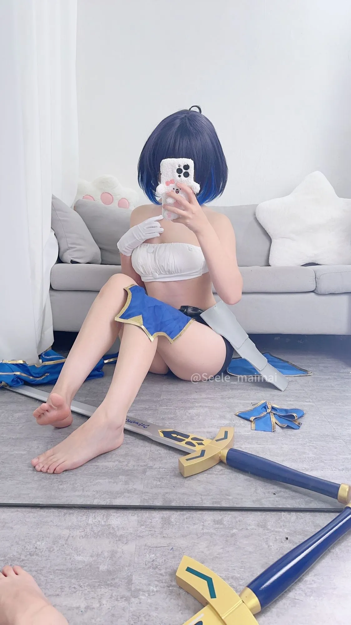 图片[5]-No.009 – 崩坏学园2 Saber [41P]-coswz-cos王者