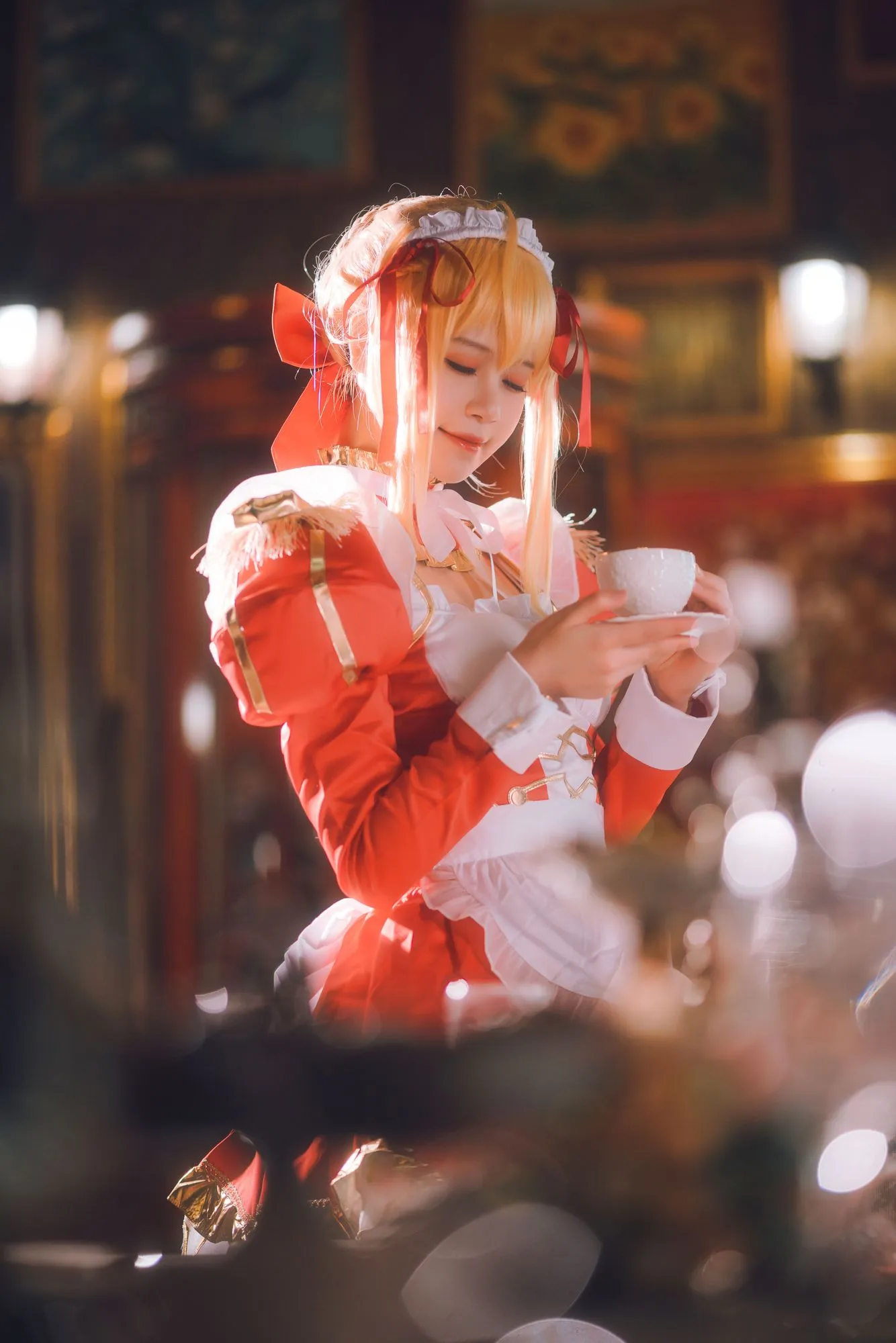 图片[3]-No.011 – FGO 尼禄女仆 [34P]-coswz-cos王者