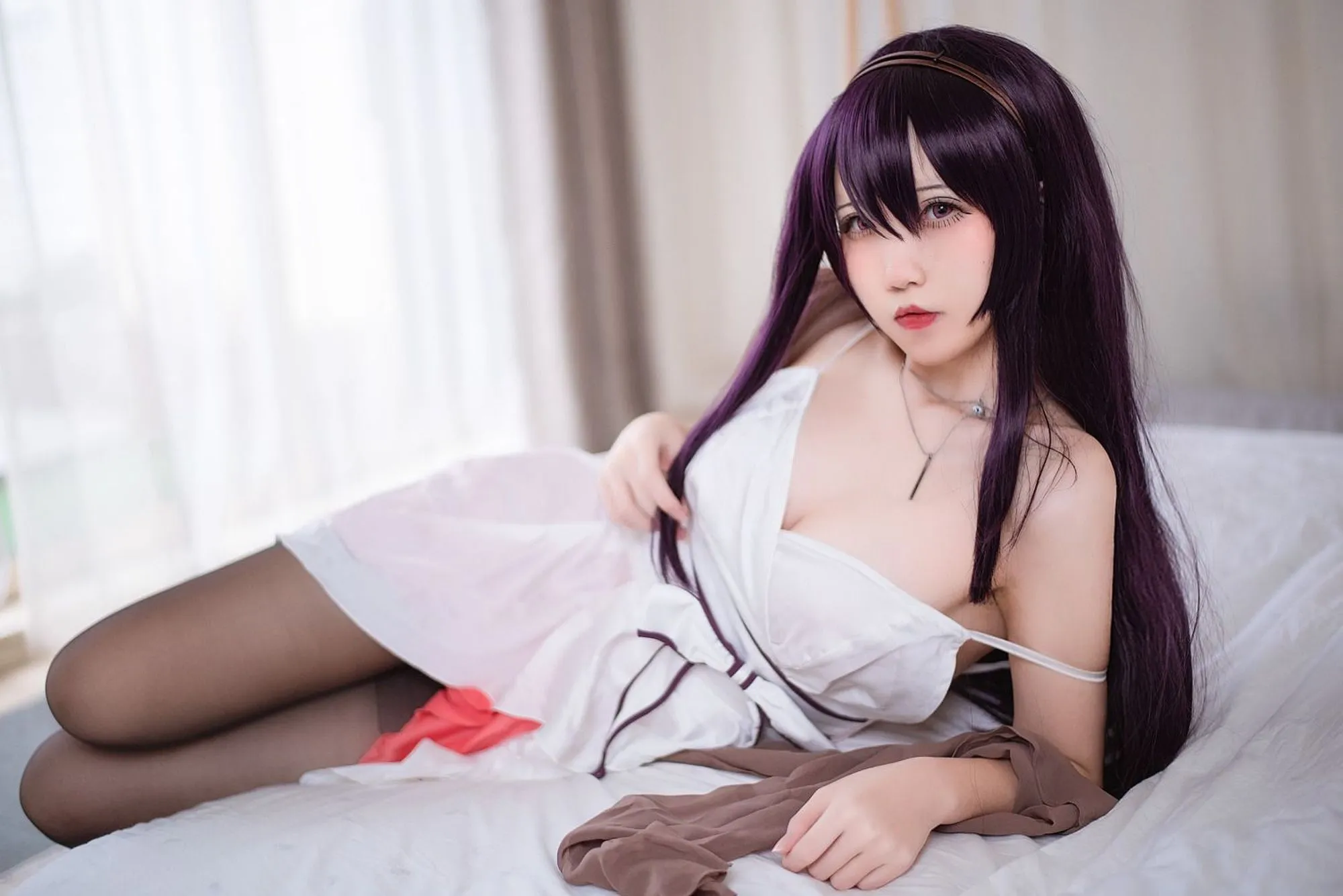 图片[2]-No.012 – 学姐礼服+内衣 [33P]-coswz-cos王者