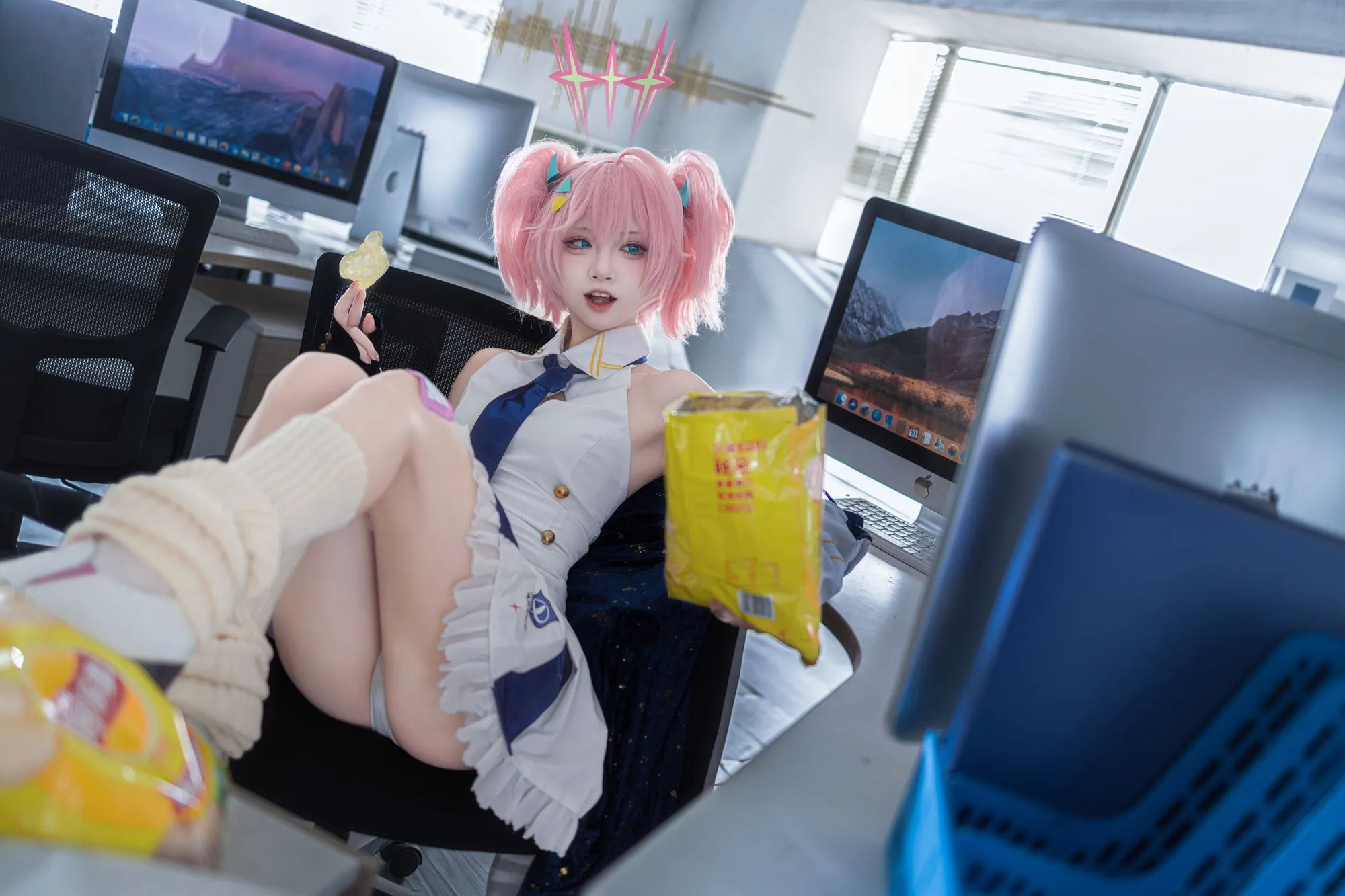 图片[3]-No.014 – 蔚蓝档案 桃香 [54P]-coswz-cos王者