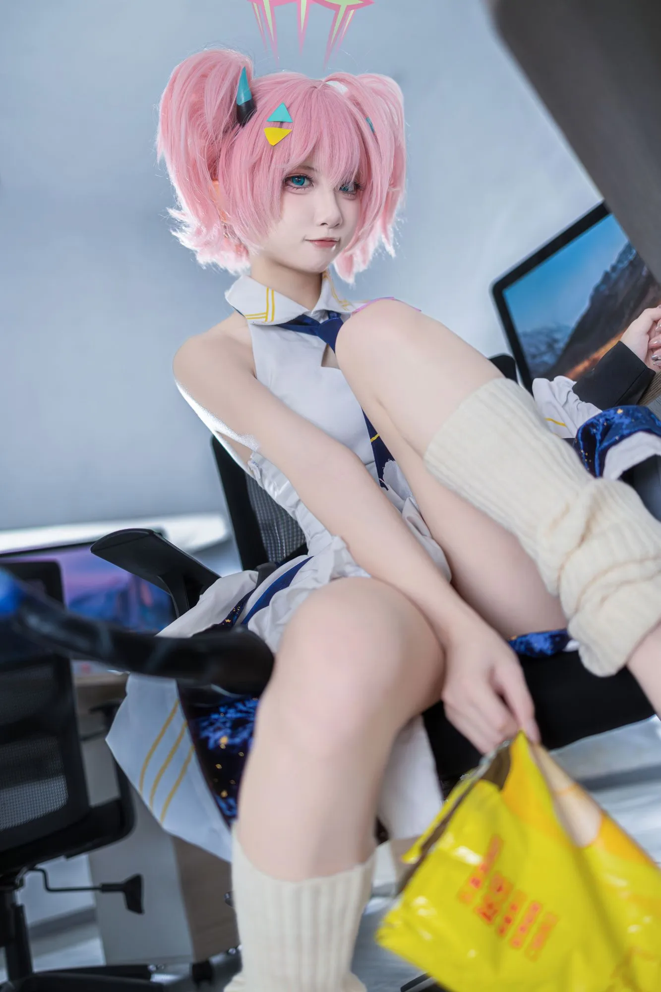 图片[5]-No.014 – 蔚蓝档案 桃香 [54P]-coswz-cos王者