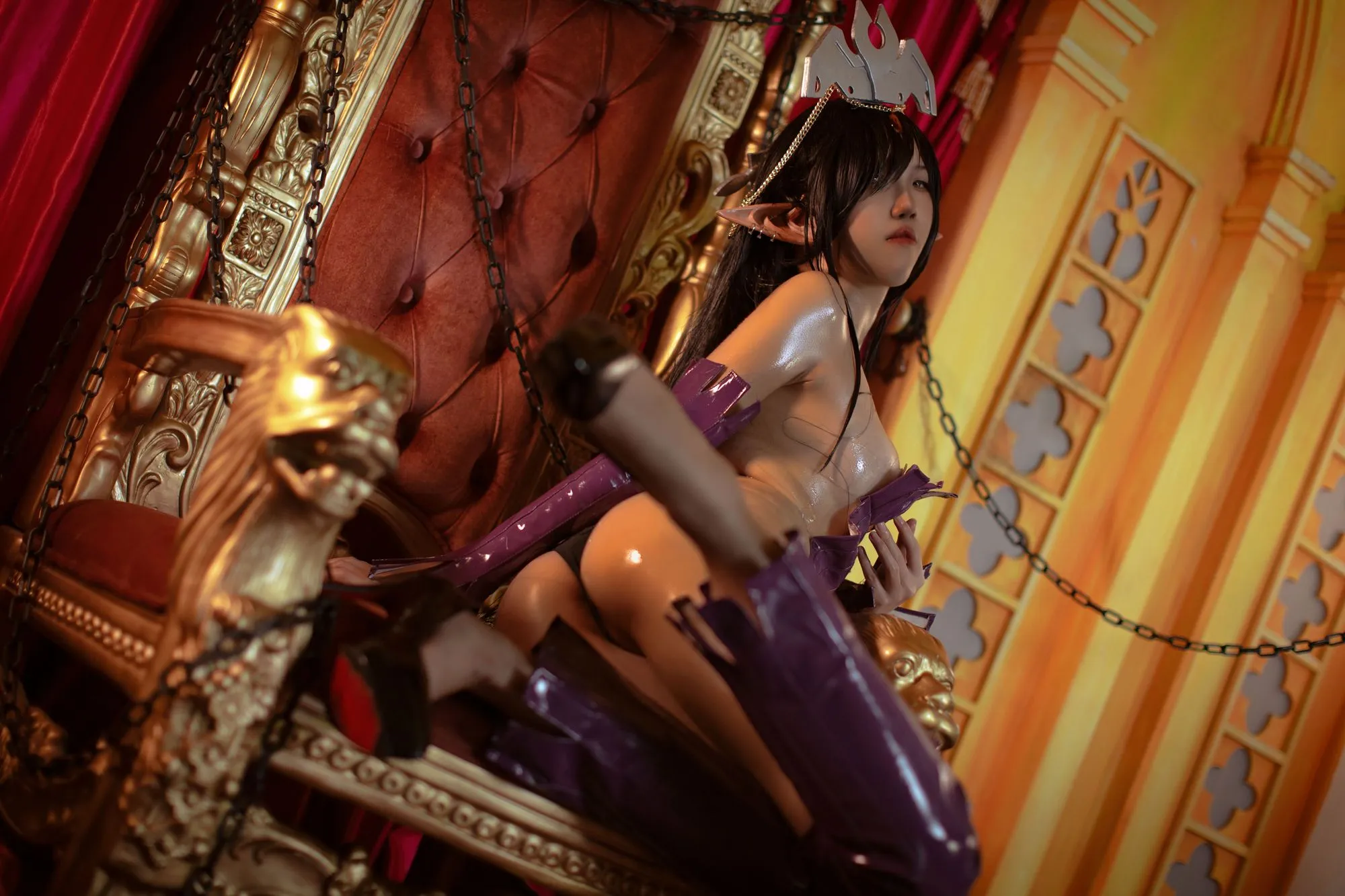 图片[5]-No.017 – 黑兽系列 女王奥莉卡 [80P]-coswz-cos王者