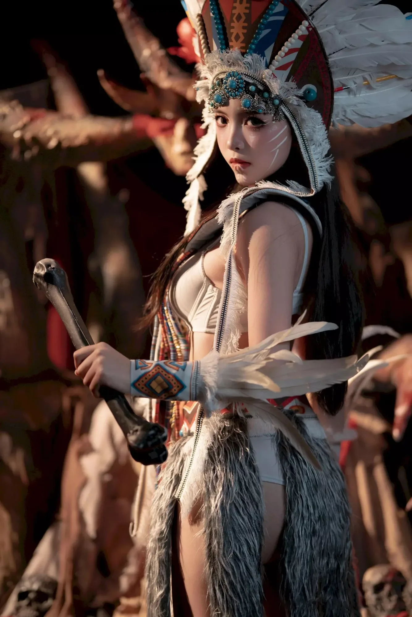 图片[4]-No.018 – 印第安 紫舞龙 [99P]-coswz-cos王者