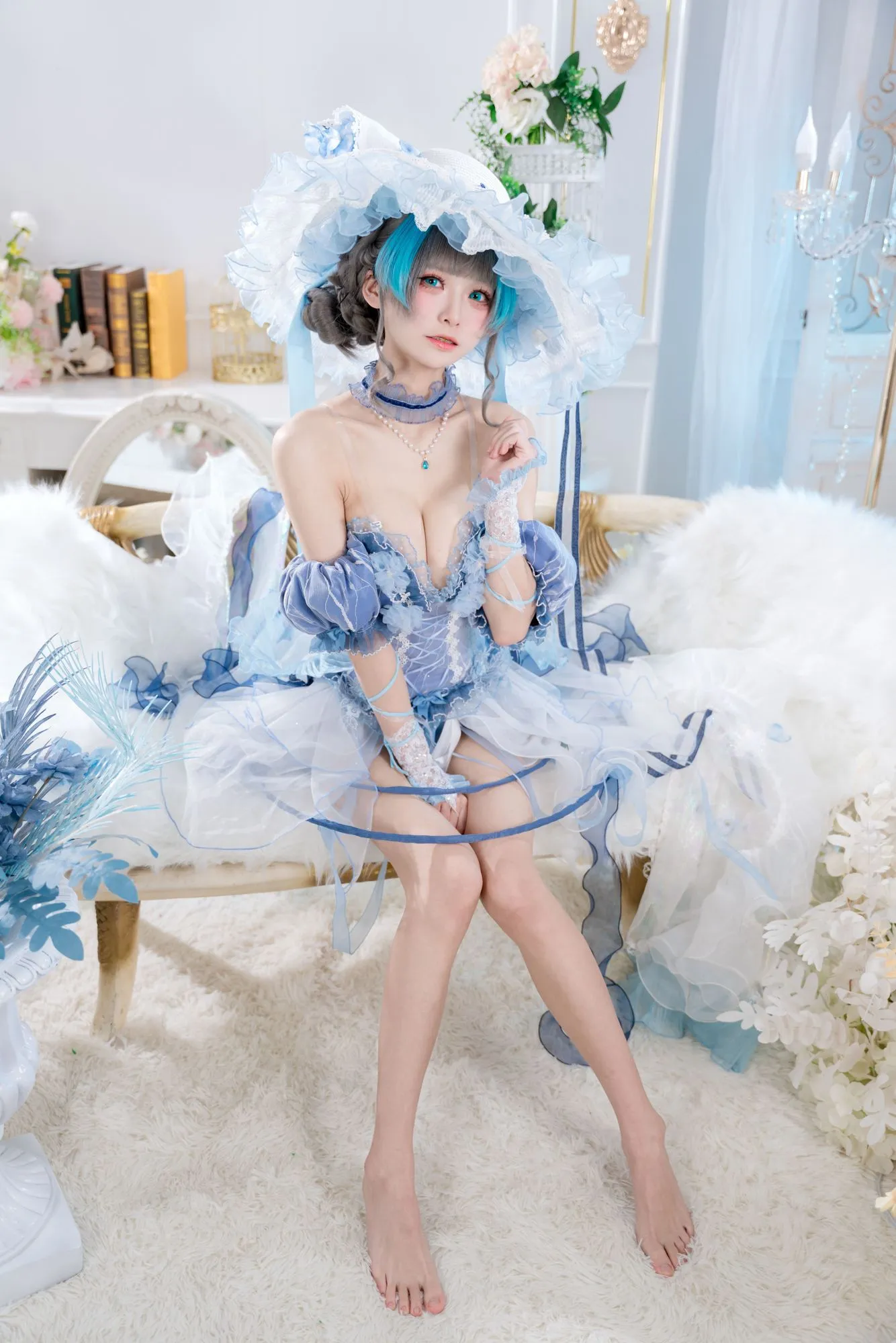 图片[2]-No.020 – 碧蓝航线 柴郡冰雪公主 [32P]-coswz-cos王者