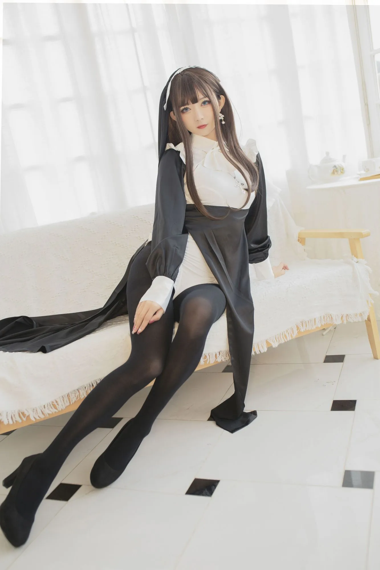 图片[3]-No.021 – 修女 [24P]-coswz-cos王者