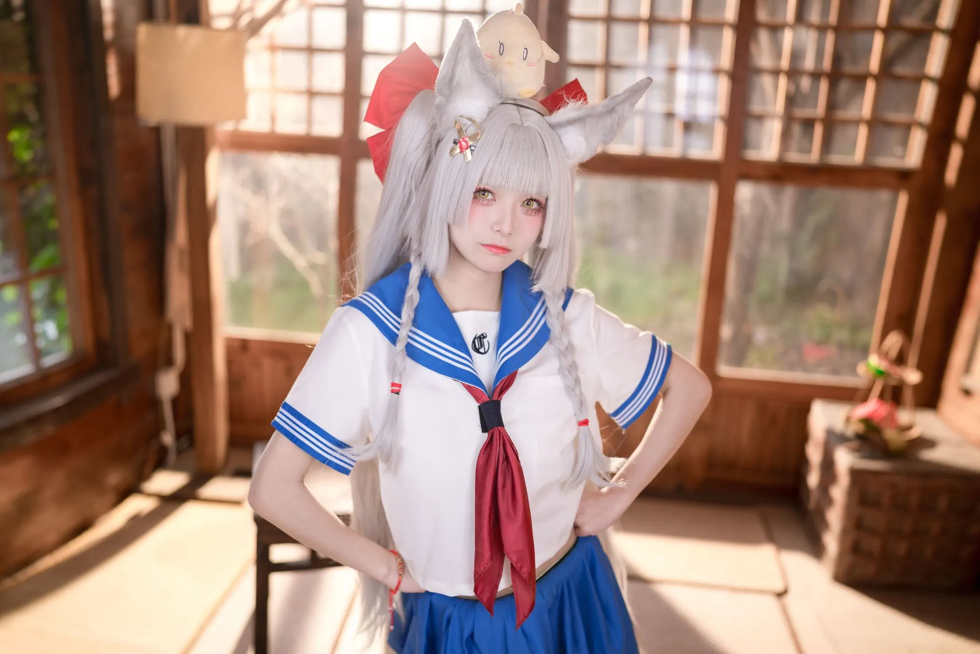 图片[2]-No.021 – 碧蓝航线 朝凪JK [37P]-coswz-cos王者