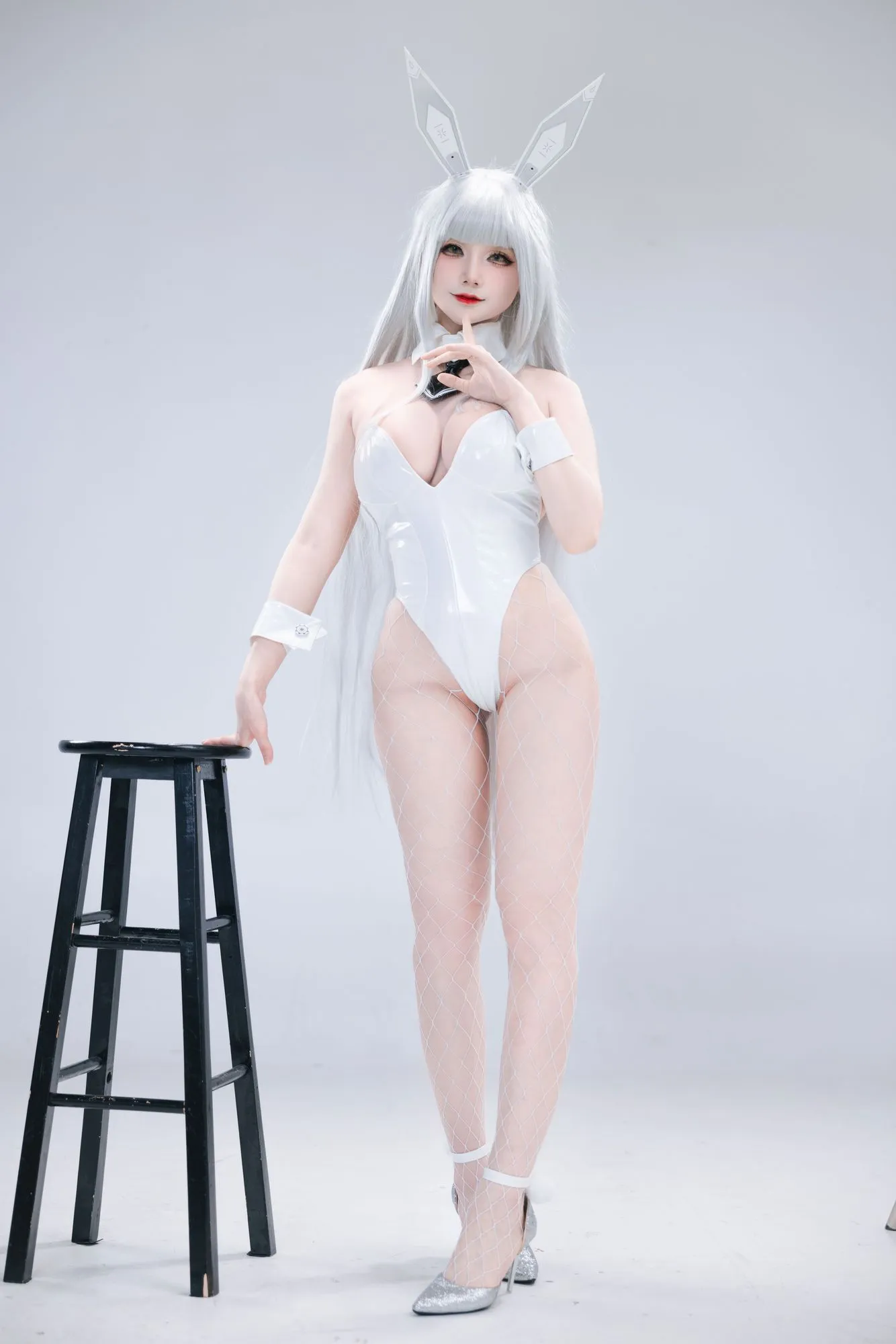 图片[4]-No.026 – 白兔 [27P]-coswz-cos王者