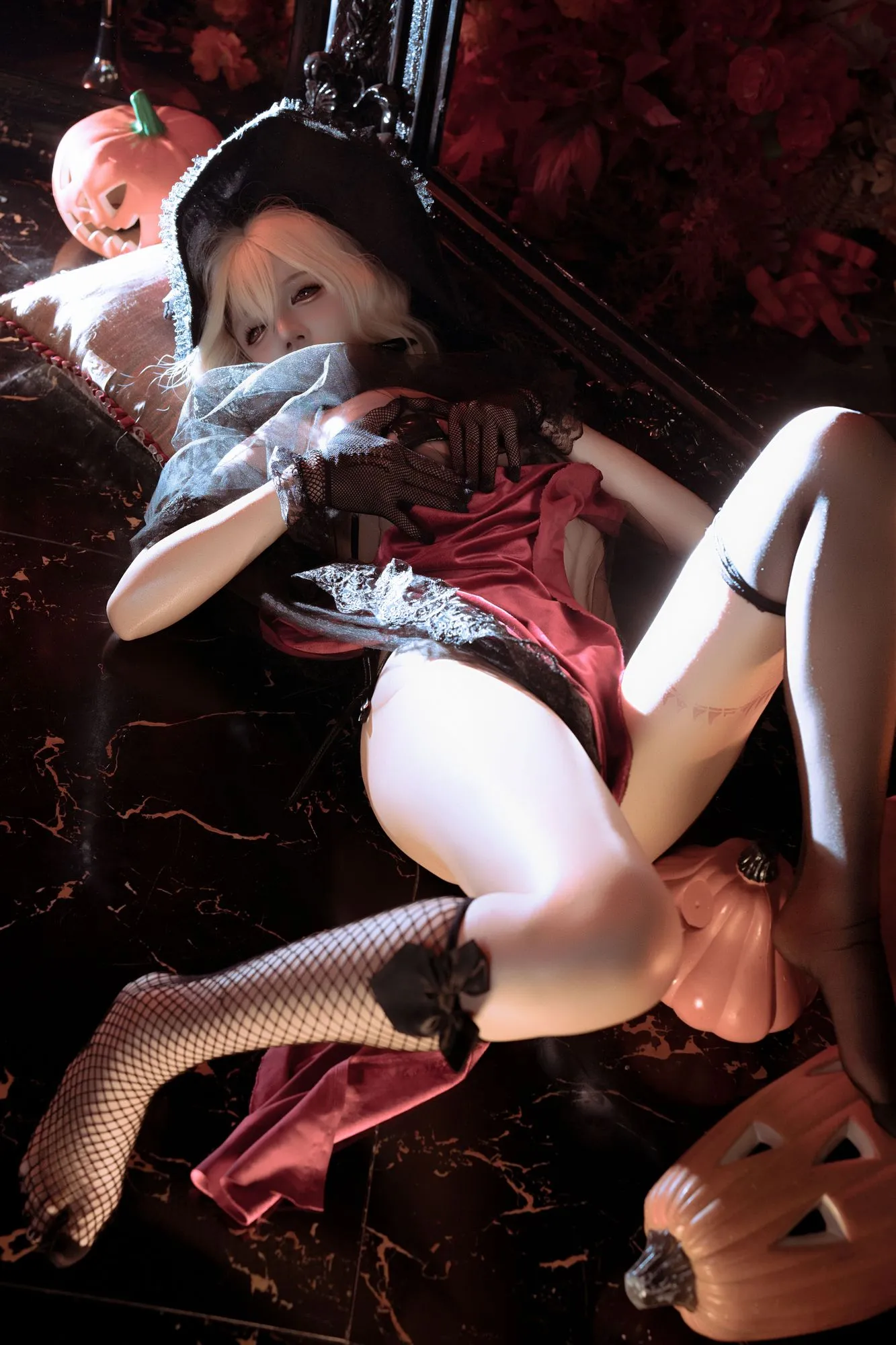 图片[3]-No.029 – 万圣节限定 魔女+幽灵娘 [162P 12V]-coswz-cos王者