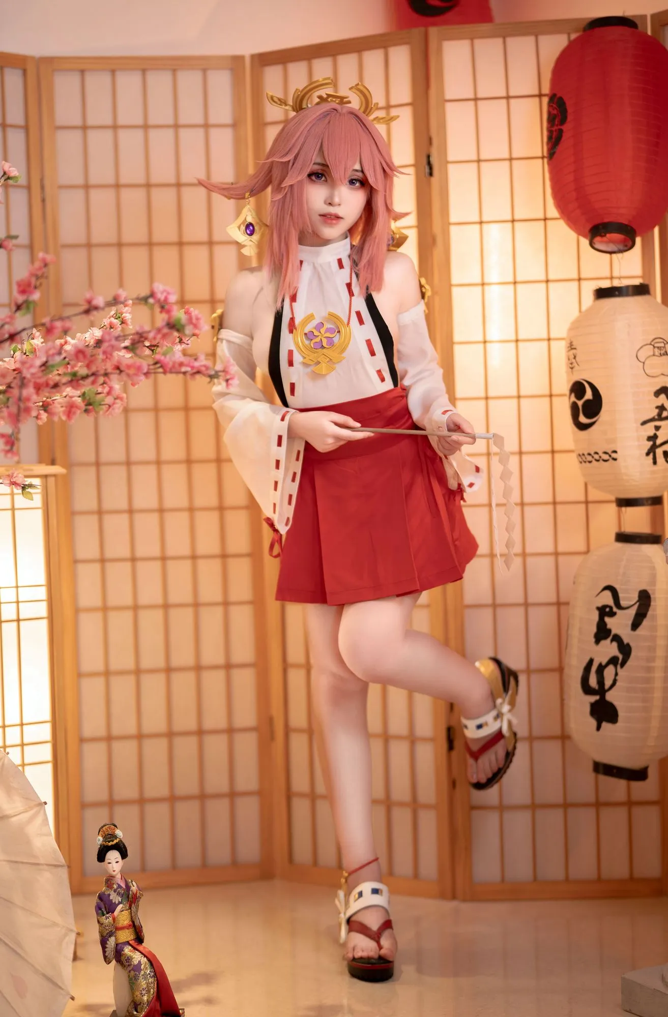 图片[3]-No.030 – 原神 八重神子 [99P]-coswz-cos王者