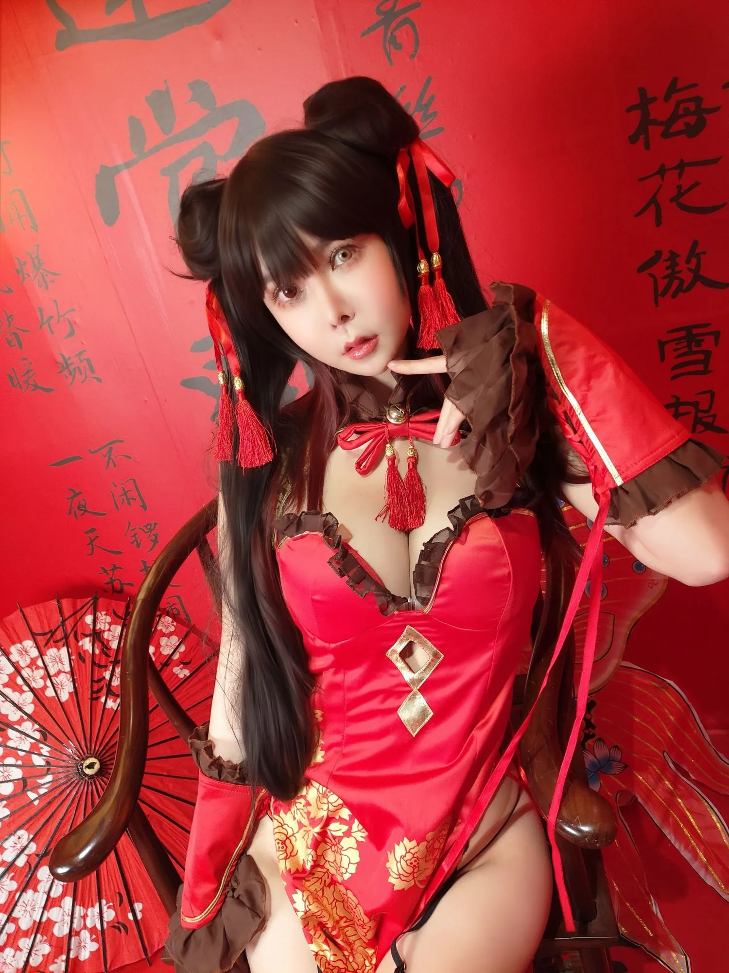 No.030 – 时崎狂三 旗袍 [25P 1V]-图妖社