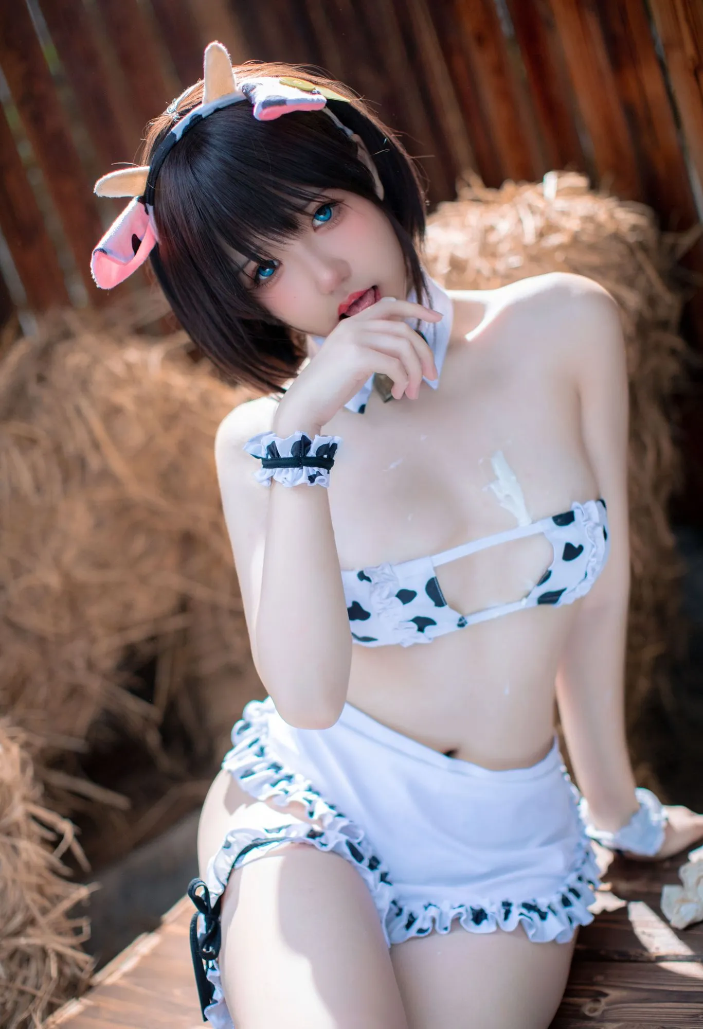 No.033 – 小薰喝牛奶 [57P]-图妖社