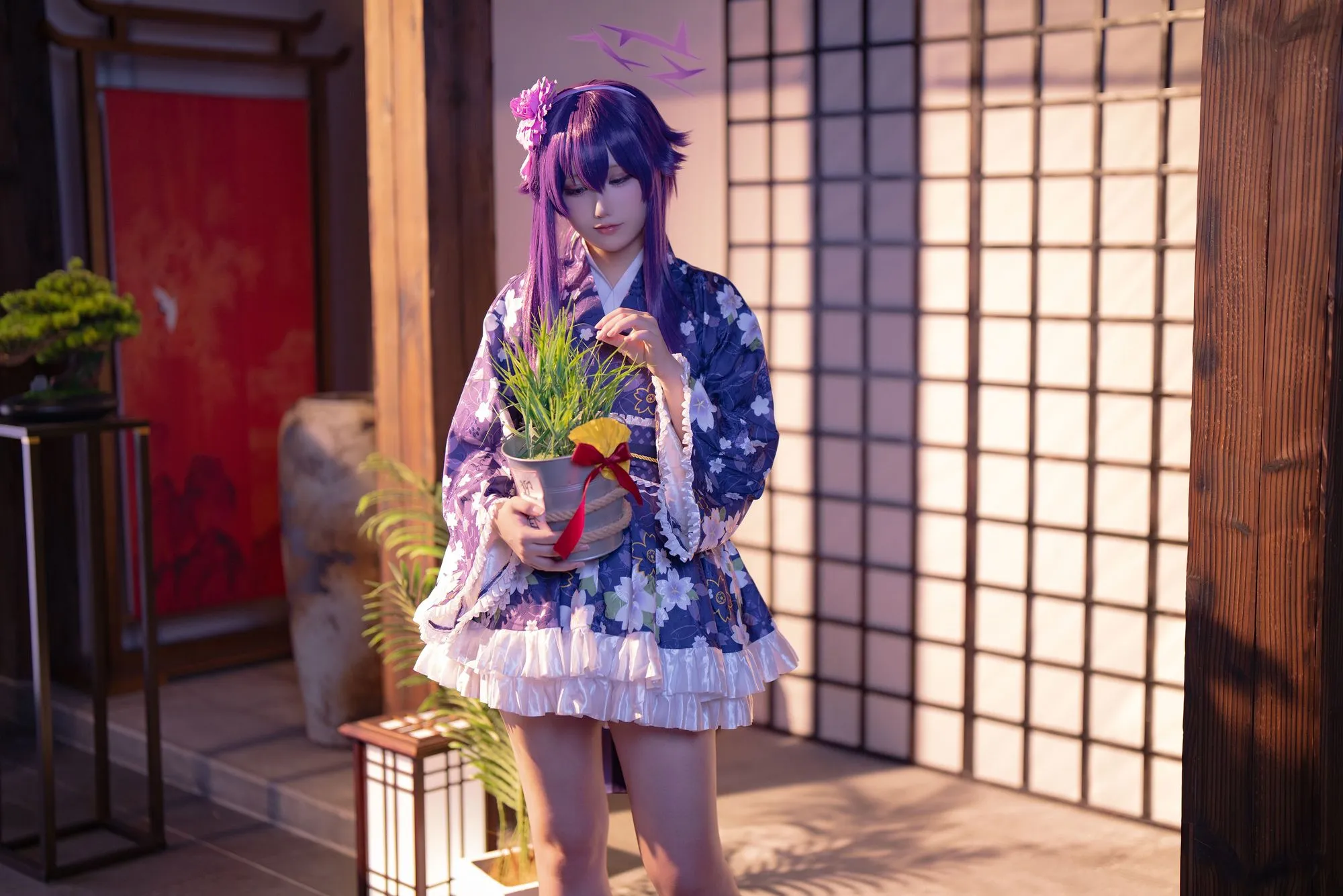 图片[2]-No.037 – Blue Archive Igusa Haruka (New Year) [34P]-coswz-cos王者