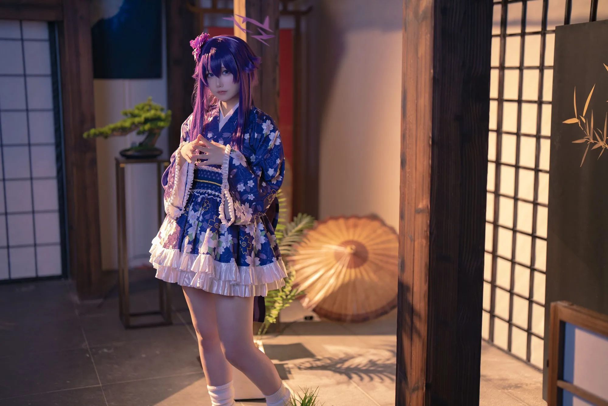 图片[4]-No.037 – Blue Archive Igusa Haruka (New Year) [34P]-coswz-cos王者