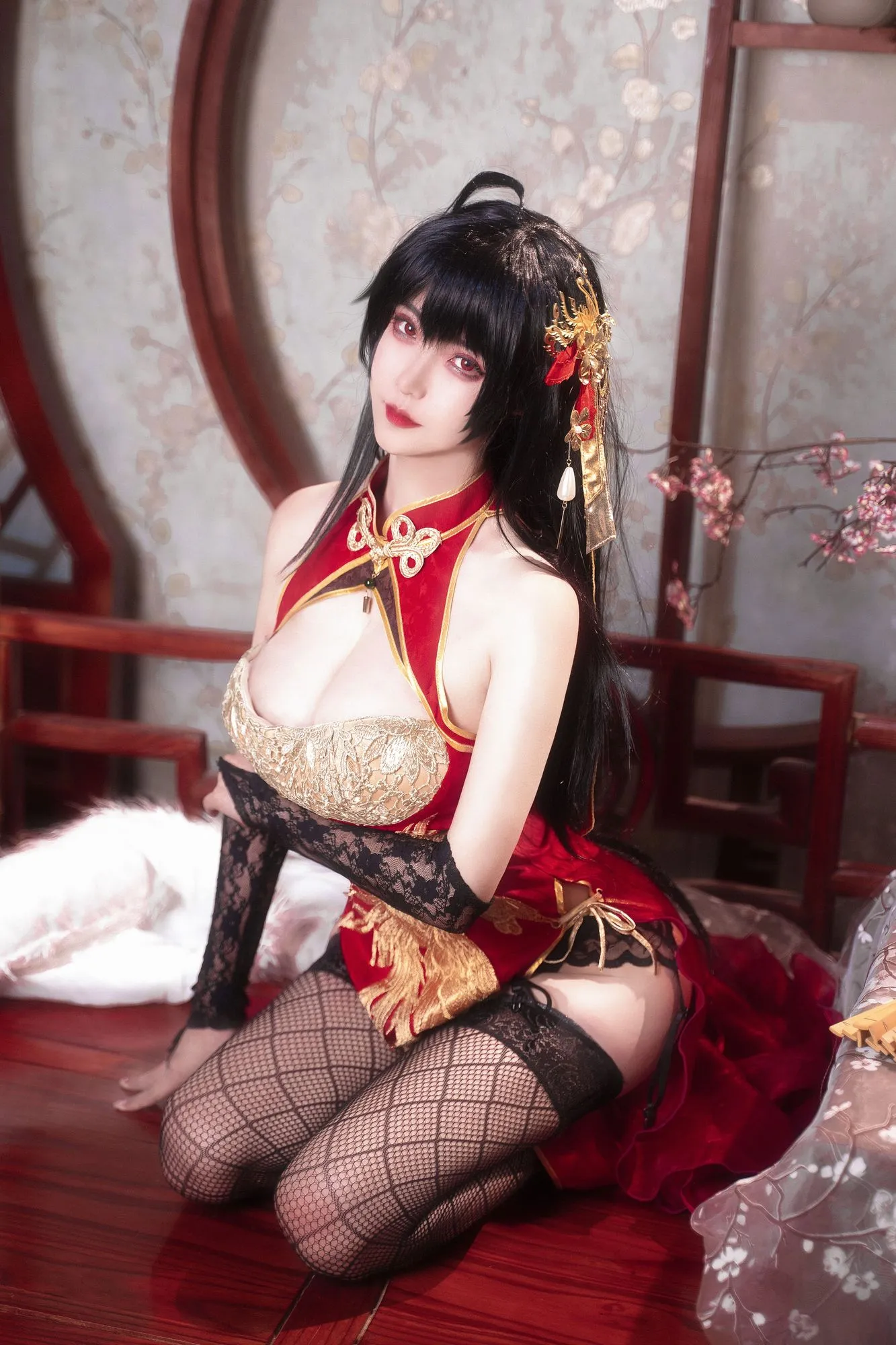 图片[3]-No.038 – 碧蓝航线 大凤旗袍 [14P]-coswz-cos王者