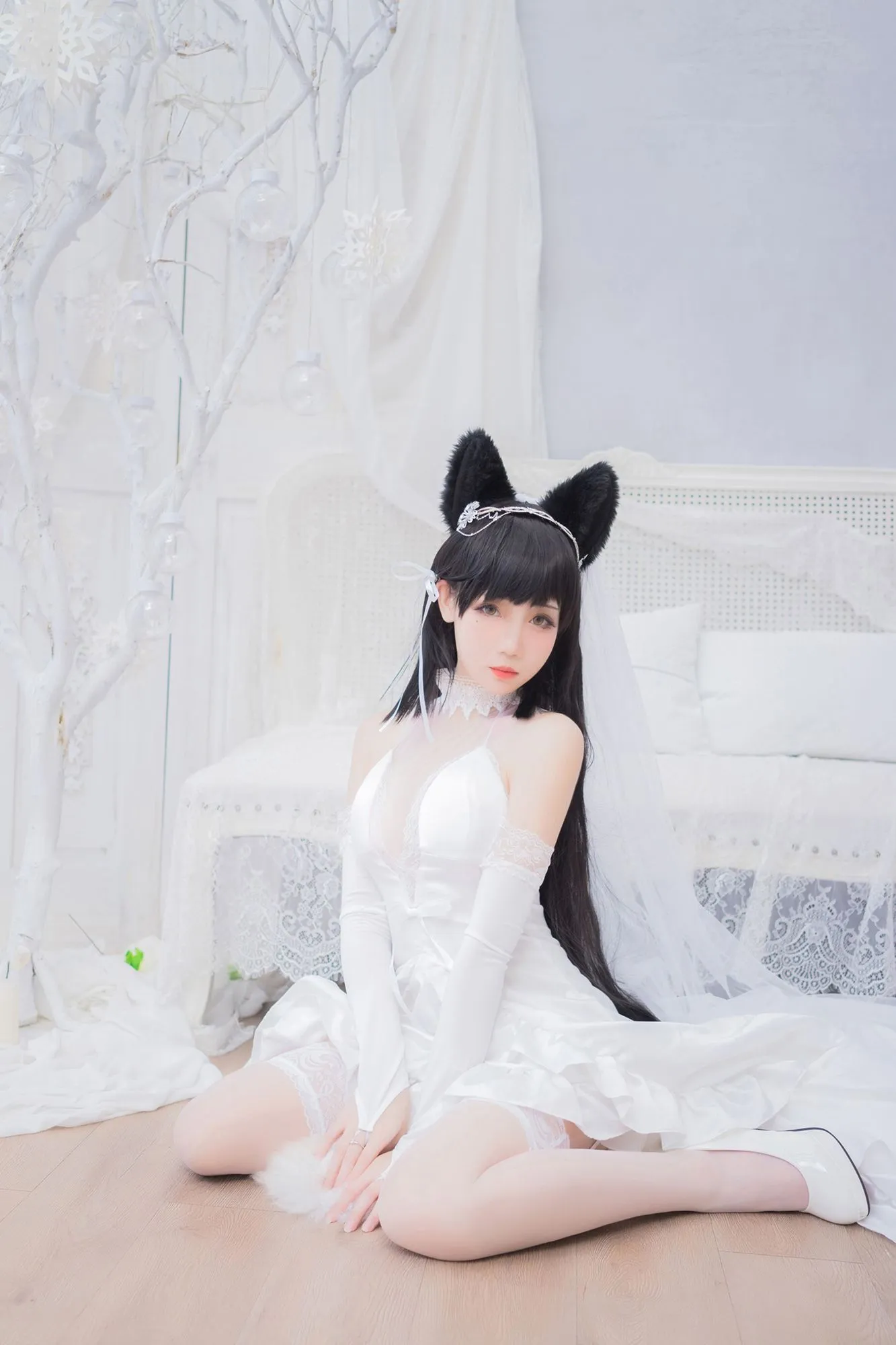 图片[4]-No.046 – 碧蓝航线 爱宕花嫁 [20P]-coswz-cos王者
