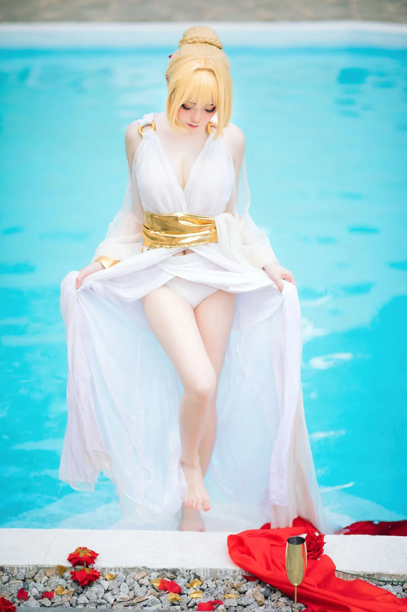 图片[2]-No.047 – FGO 尼禄睡裙 [27P]-coswz-cos王者