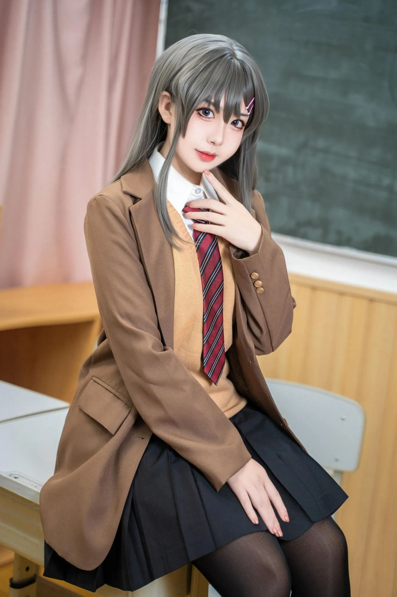 No.049 – 樱岛麻衣 [55P]-图妖社