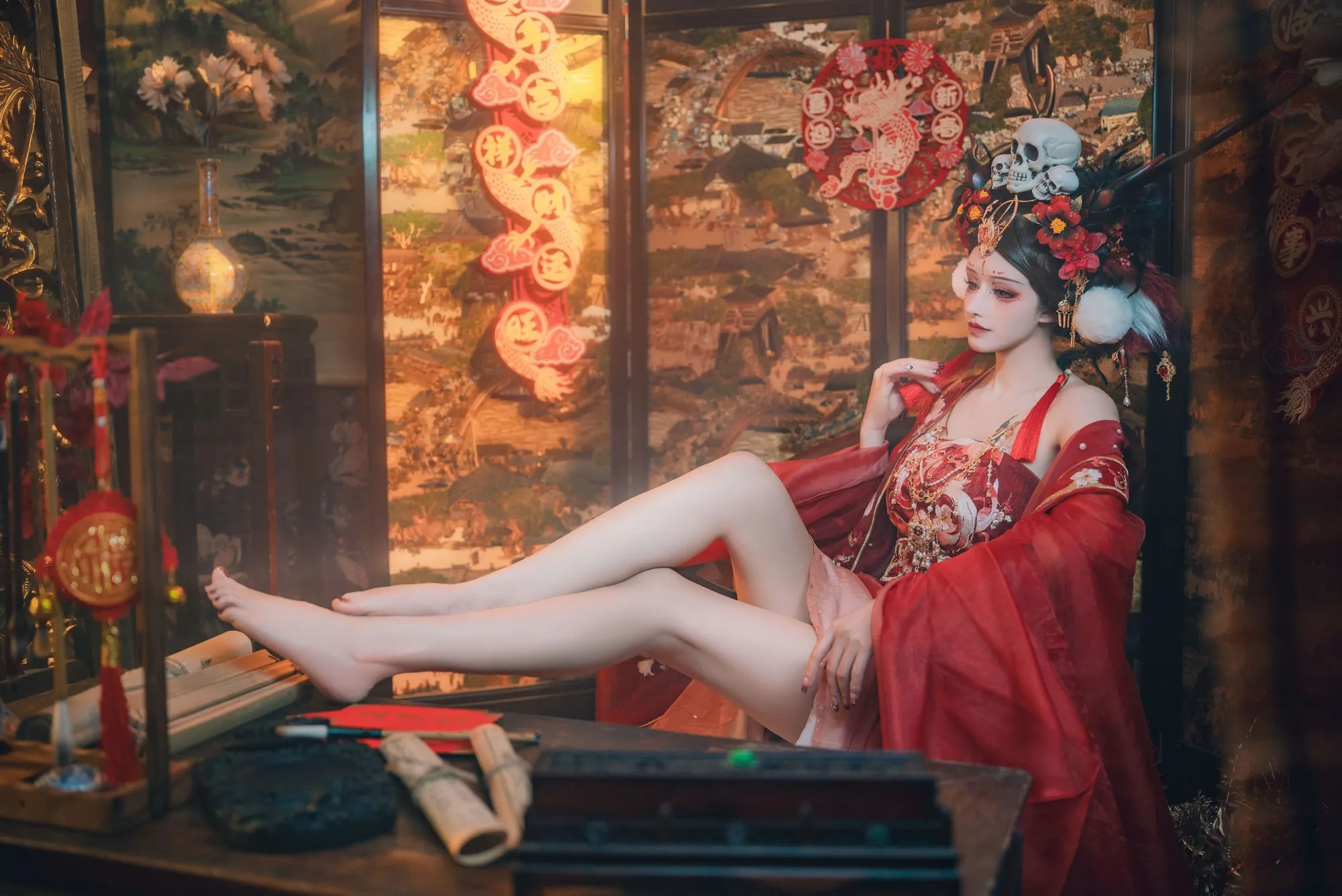 No.054 – 闯进我家的凶凶年兽 [214P 2V]-图妖社