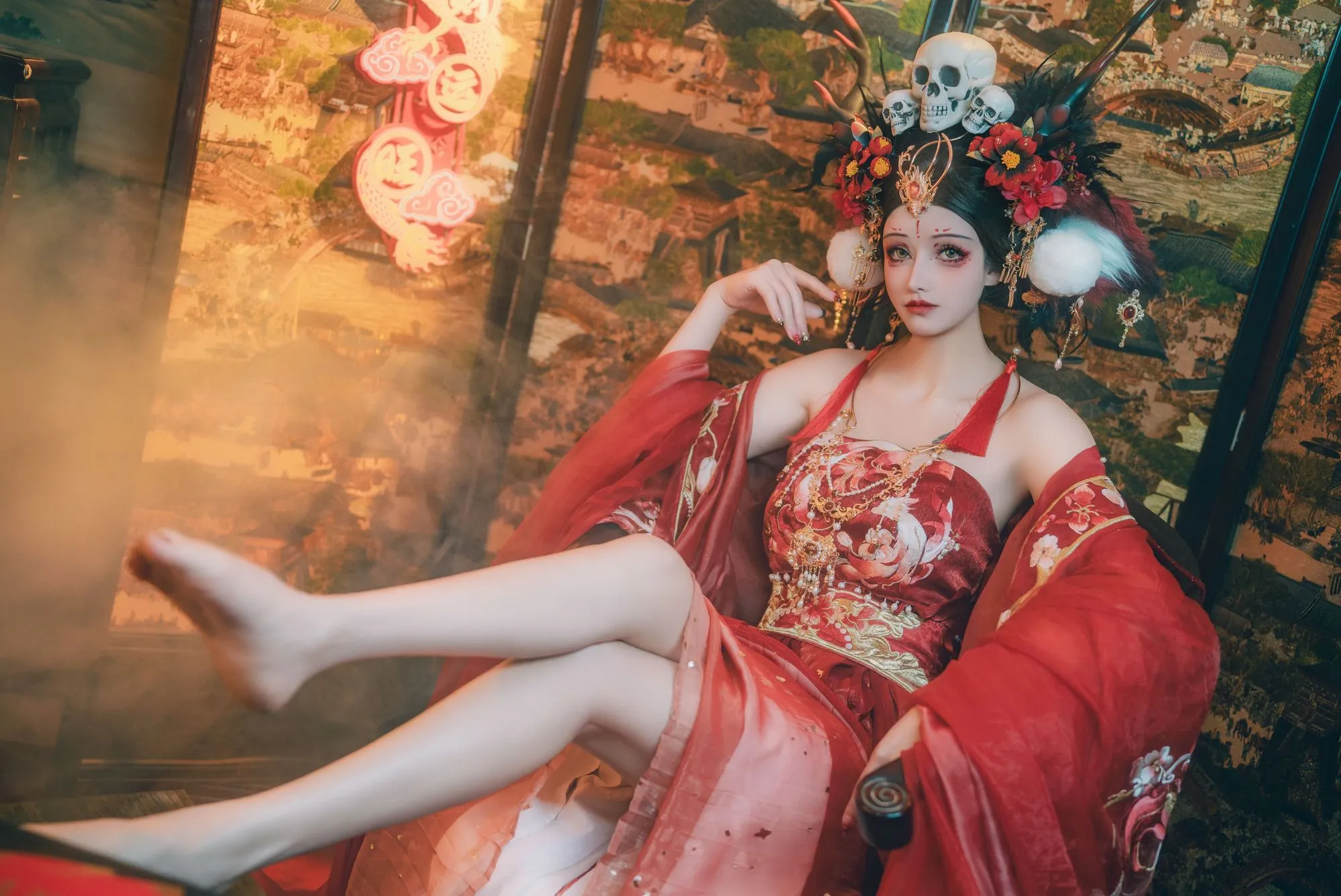 图片[3]-No.054 – 闯进我家的凶凶年兽 [214P 2V]-coswz-cos王者