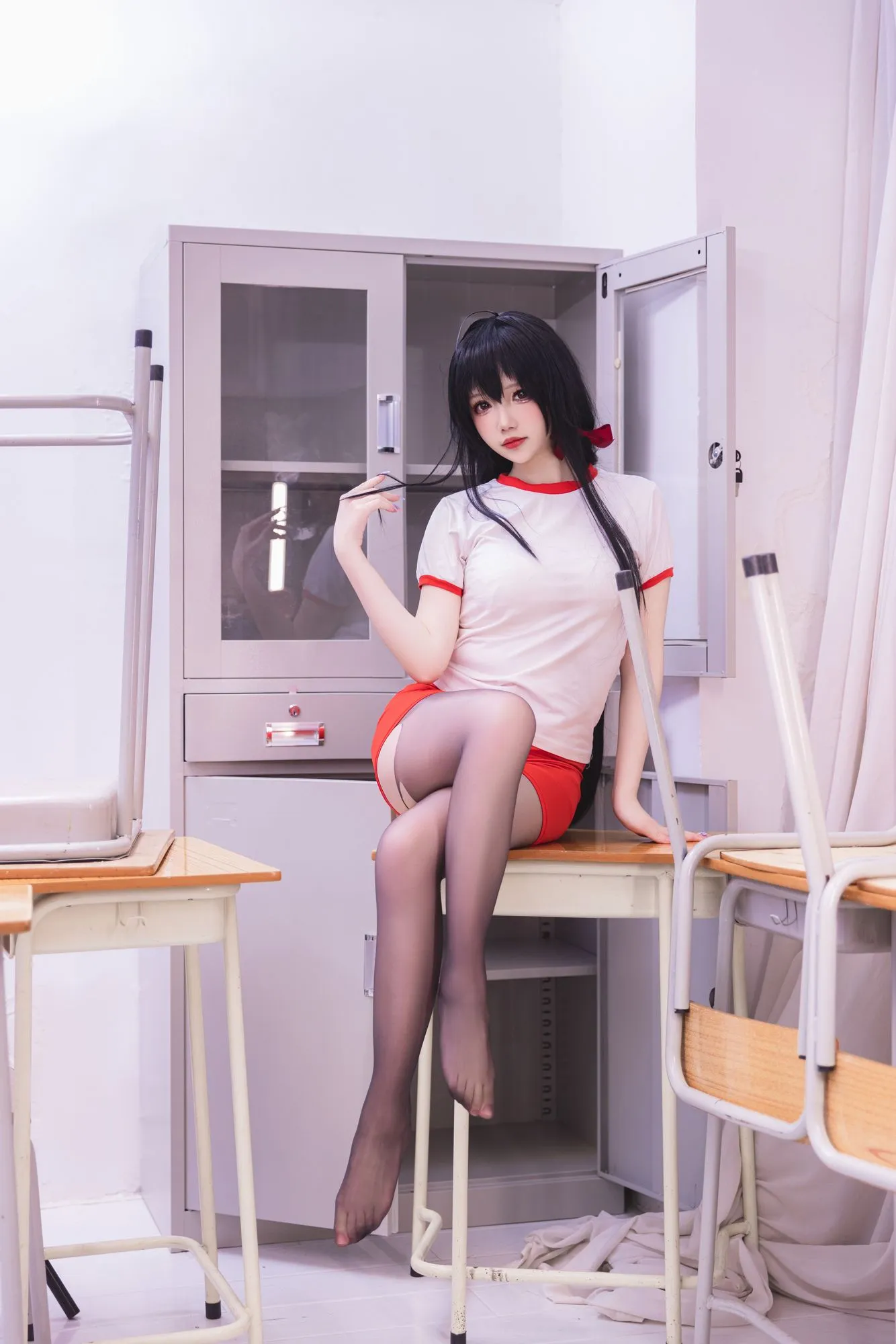 No.066 – 碧蓝航线 大凤 体操服 [55P]-图妖社