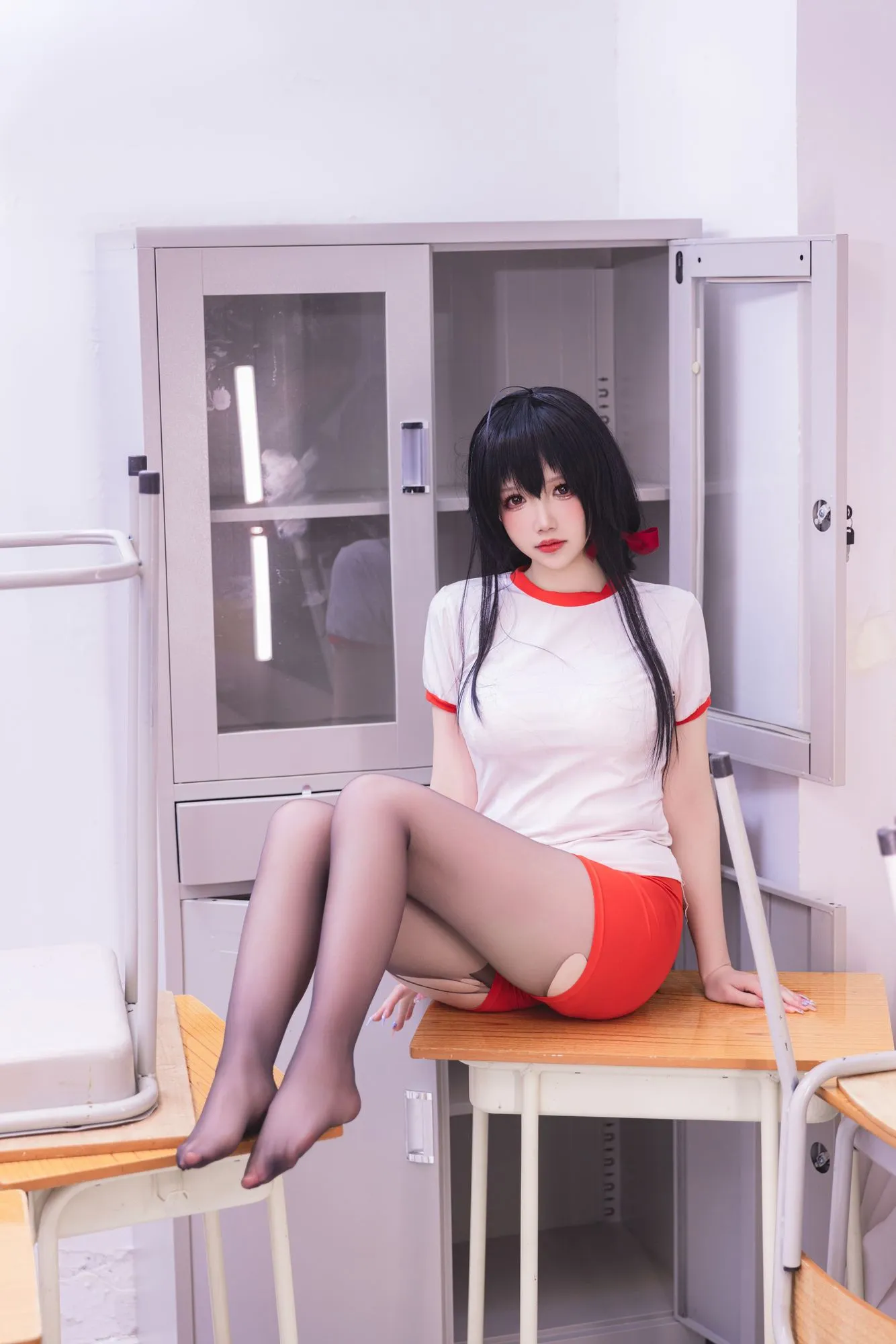 图片[3]-No.066 – 碧蓝航线 大凤 体操服 [55P]-coswz-cos王者