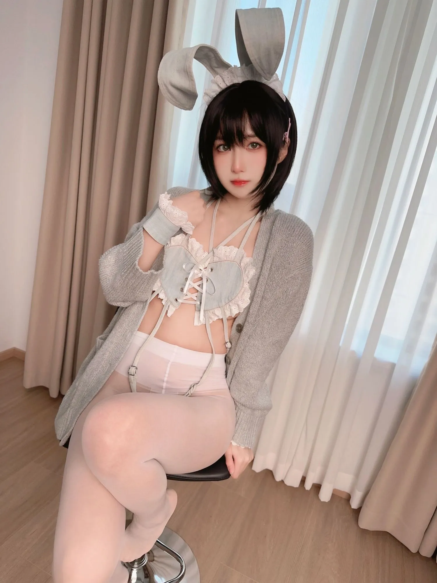 图片[3]-No.068 – 牛仔硬糖兔 [99P 5V]-coswz-cos王者