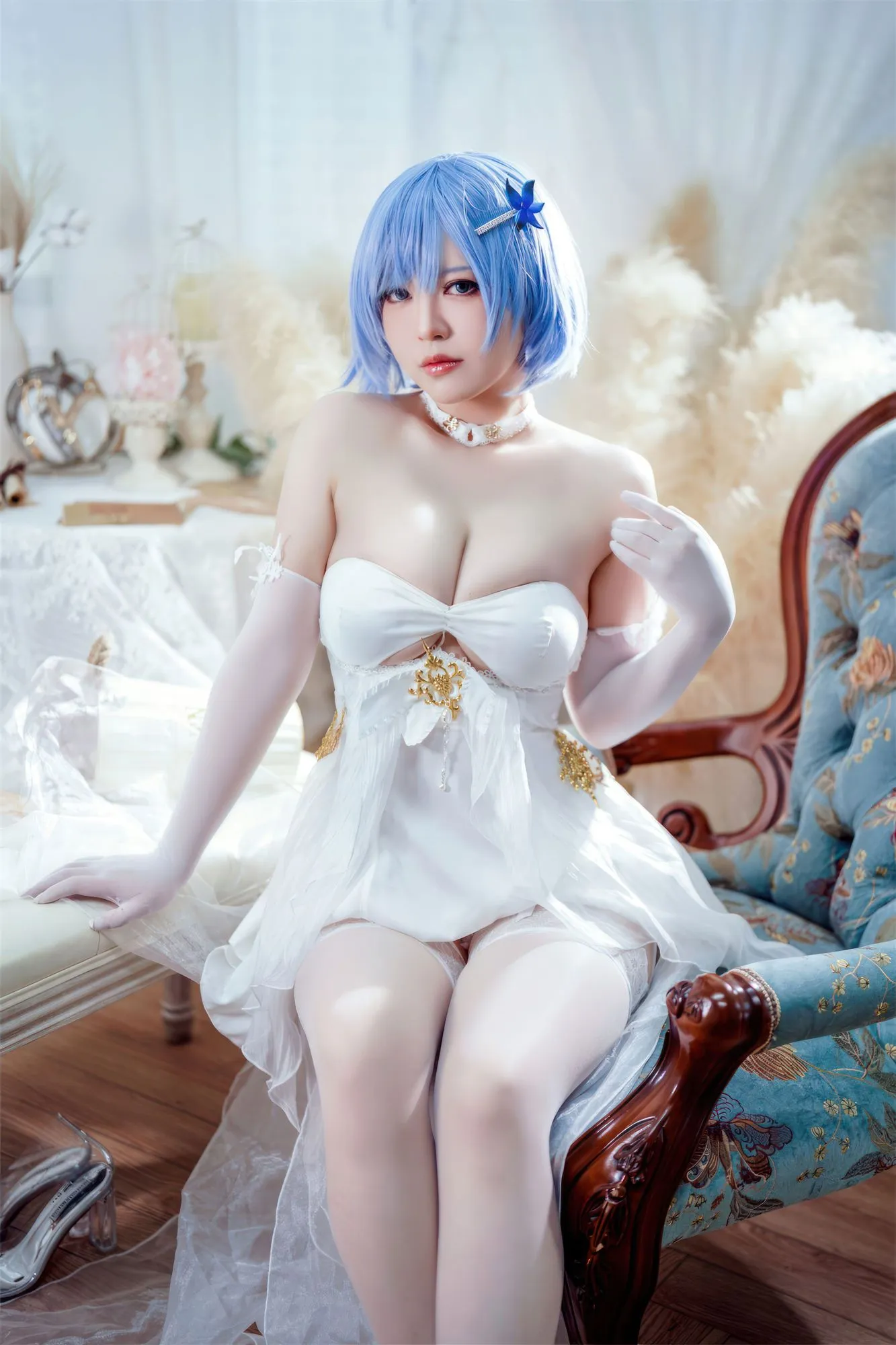 No.070 – 碧蓝航线 恰巴耶夫 白骑兵的旋律礼服 [64P 2V]-图妖社