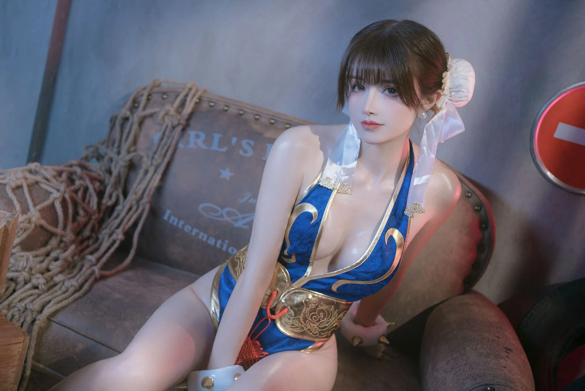 图片[5]-No.072 – 春丽的格斗辅导 [90P]-coswz-cos王者