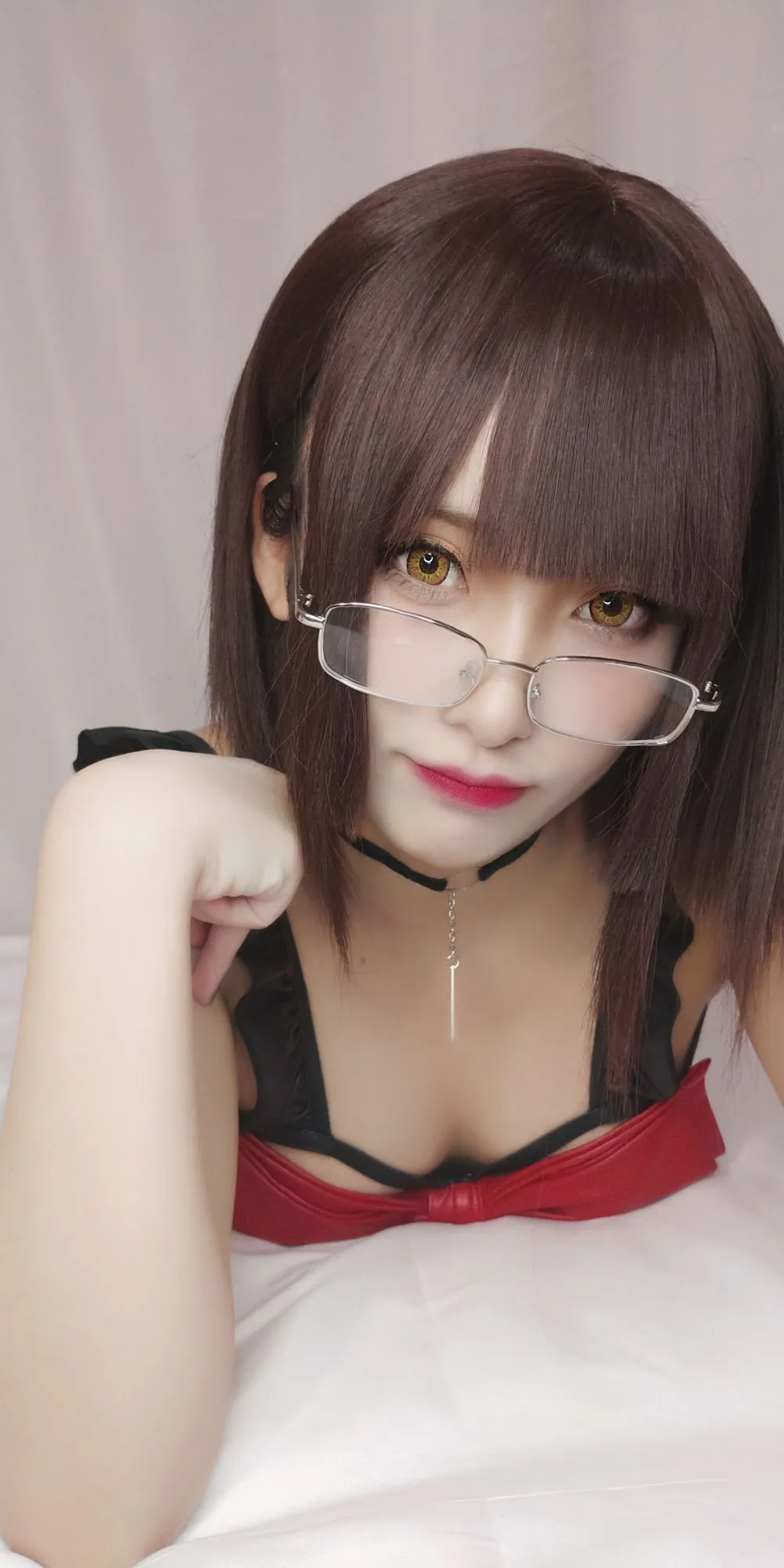 No.075 – 红色蝴蝶结妹妹 [99P 7V]-图妖社