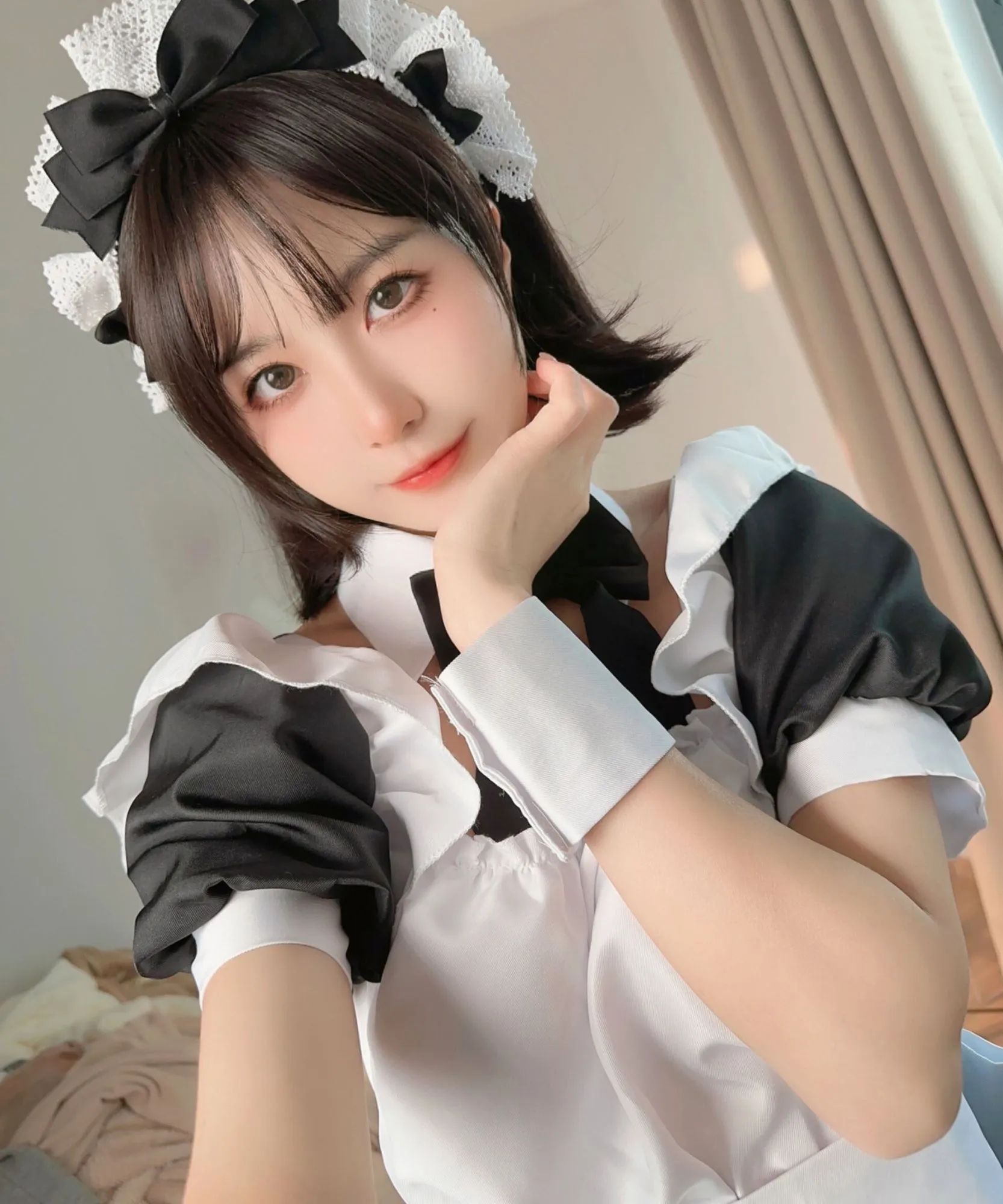 图片[2]-No.077 – 女仆奶糖派 [149P 7V]-coswz-cos王者