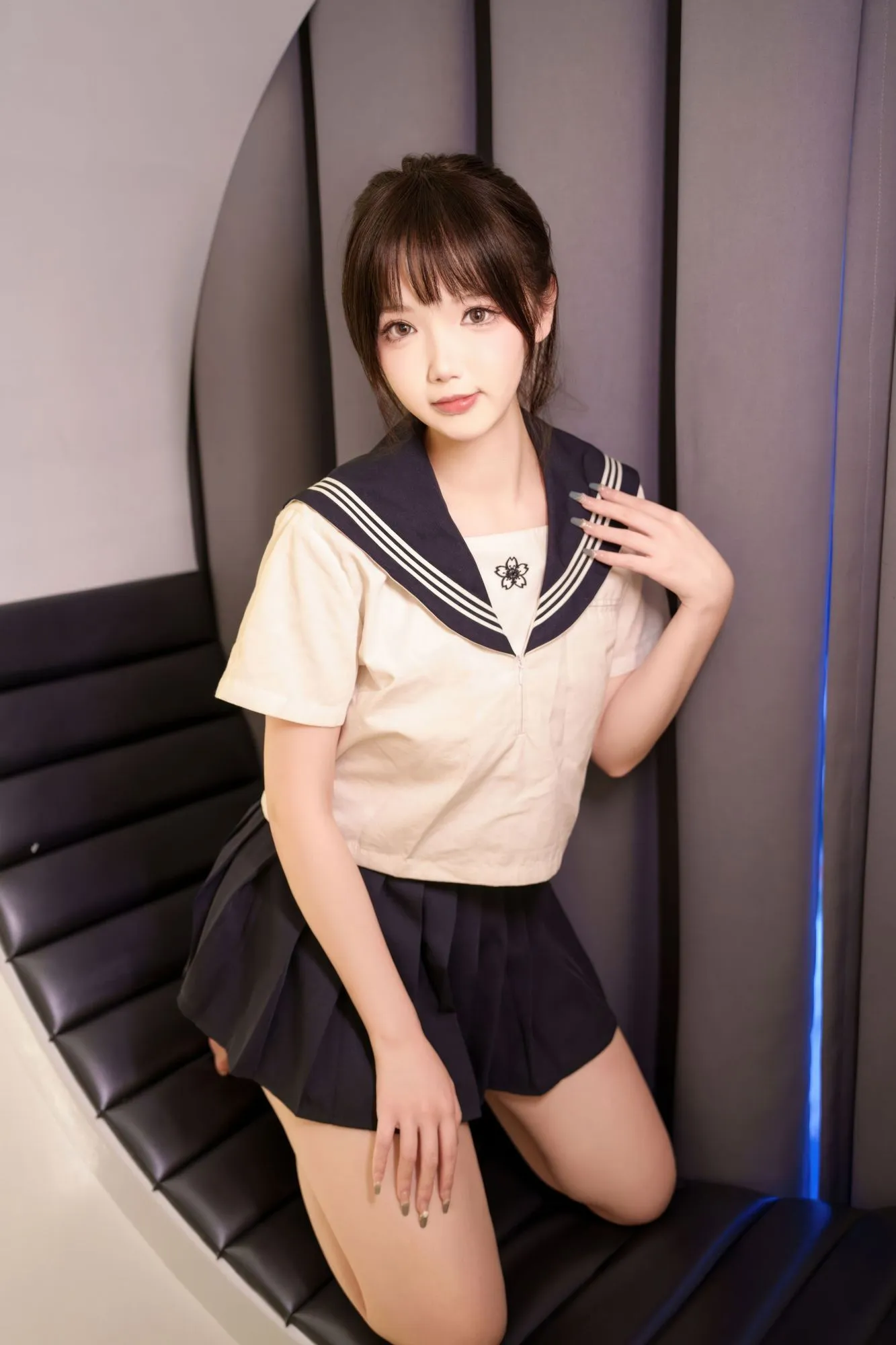 图片[3]-No.088 – 牛奶丝透明黏滑体操服 [63P 1V]-coswz-cos王者