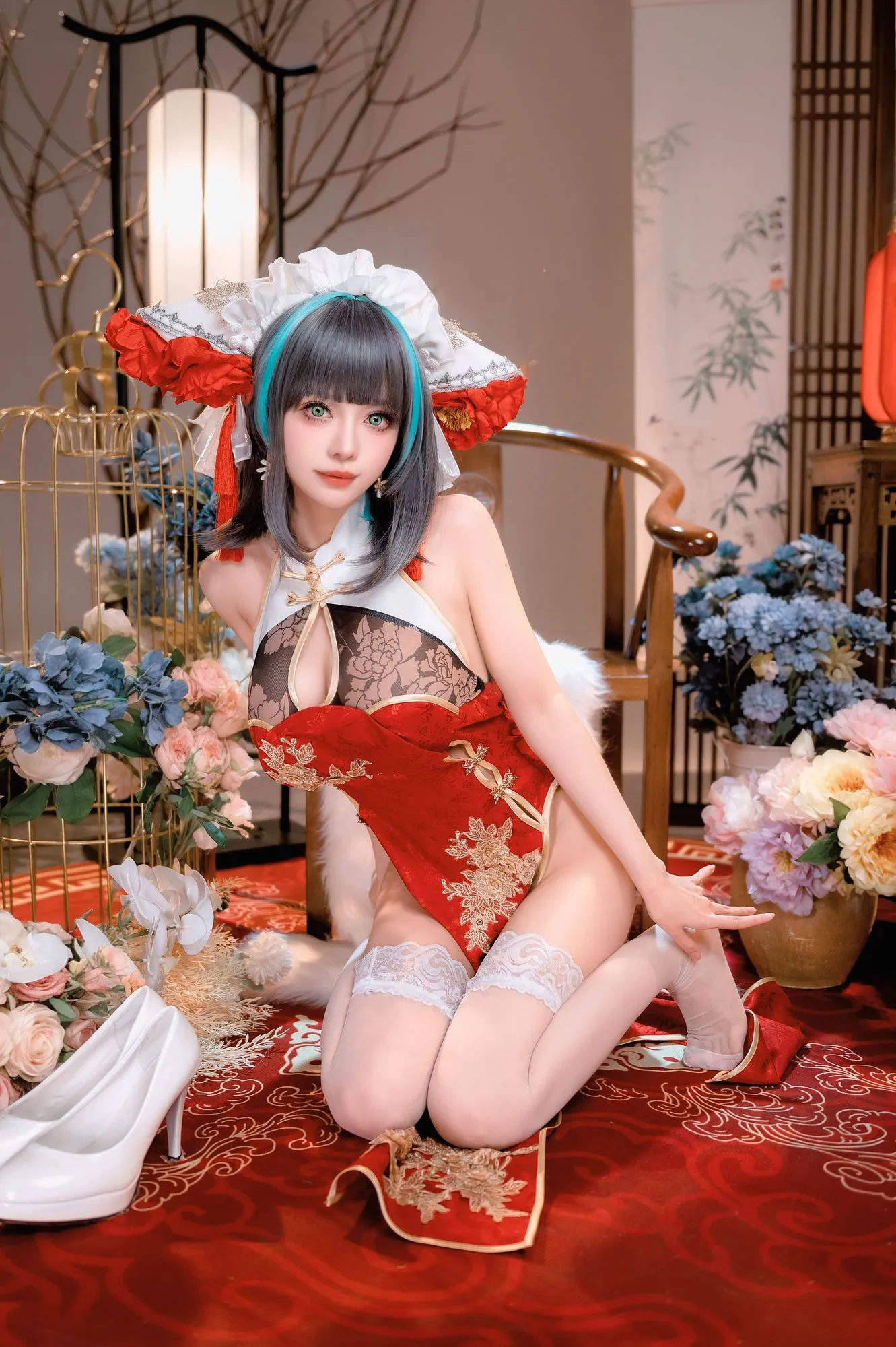 图片[5]-No.125 – 碧蓝航线 新年柴郡 [16P]-coswz-cos王者