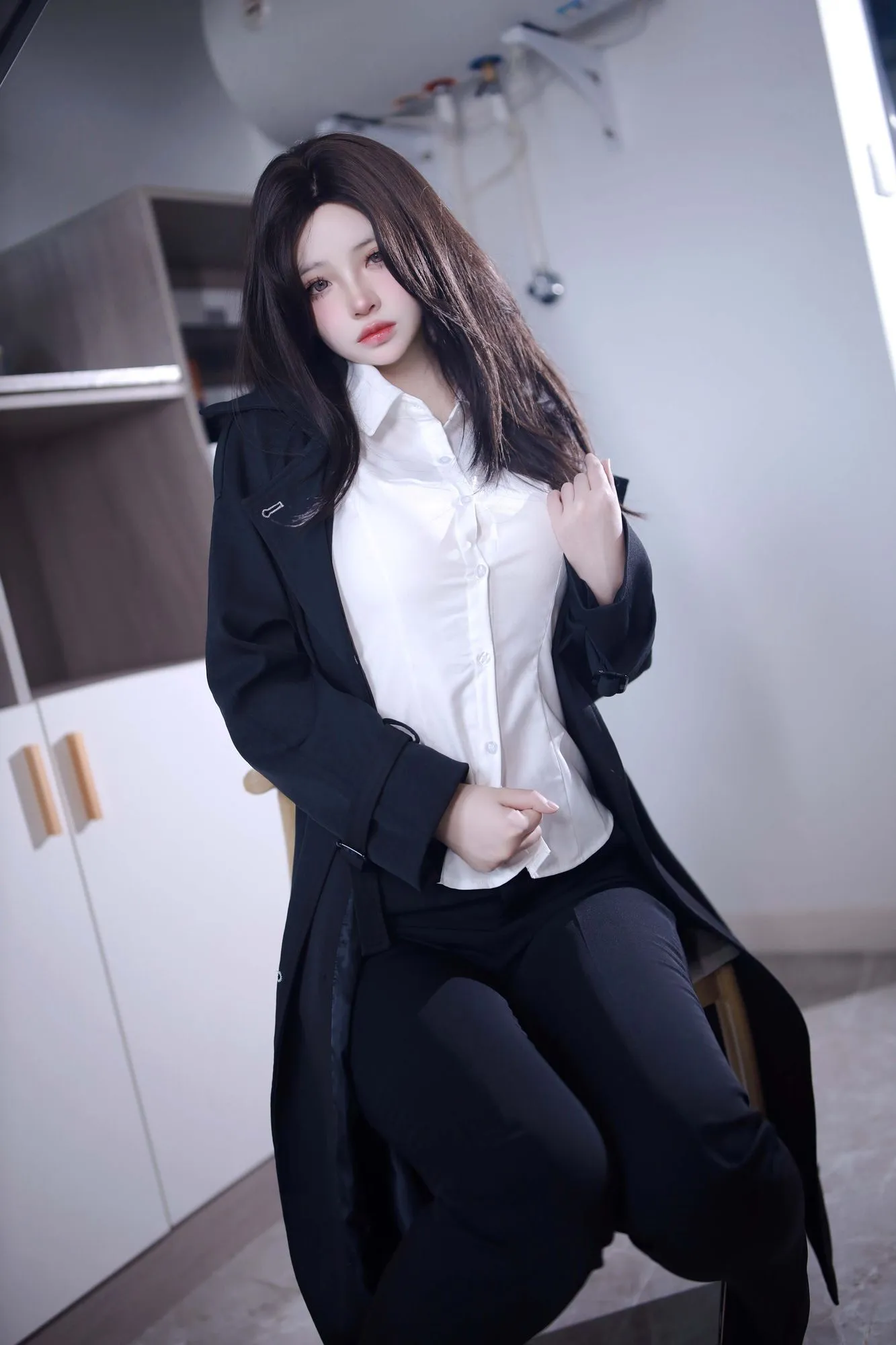 No.129 – 少女衣橱 西装裤 [44P]-图妖社