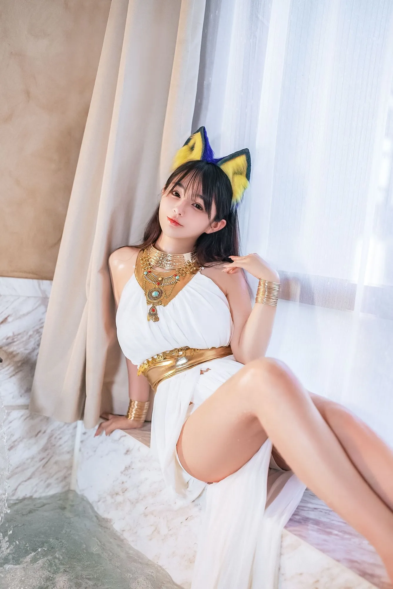 图片[4]-No.157 – 白色猫娘 [132P]-coswz-cos王者
