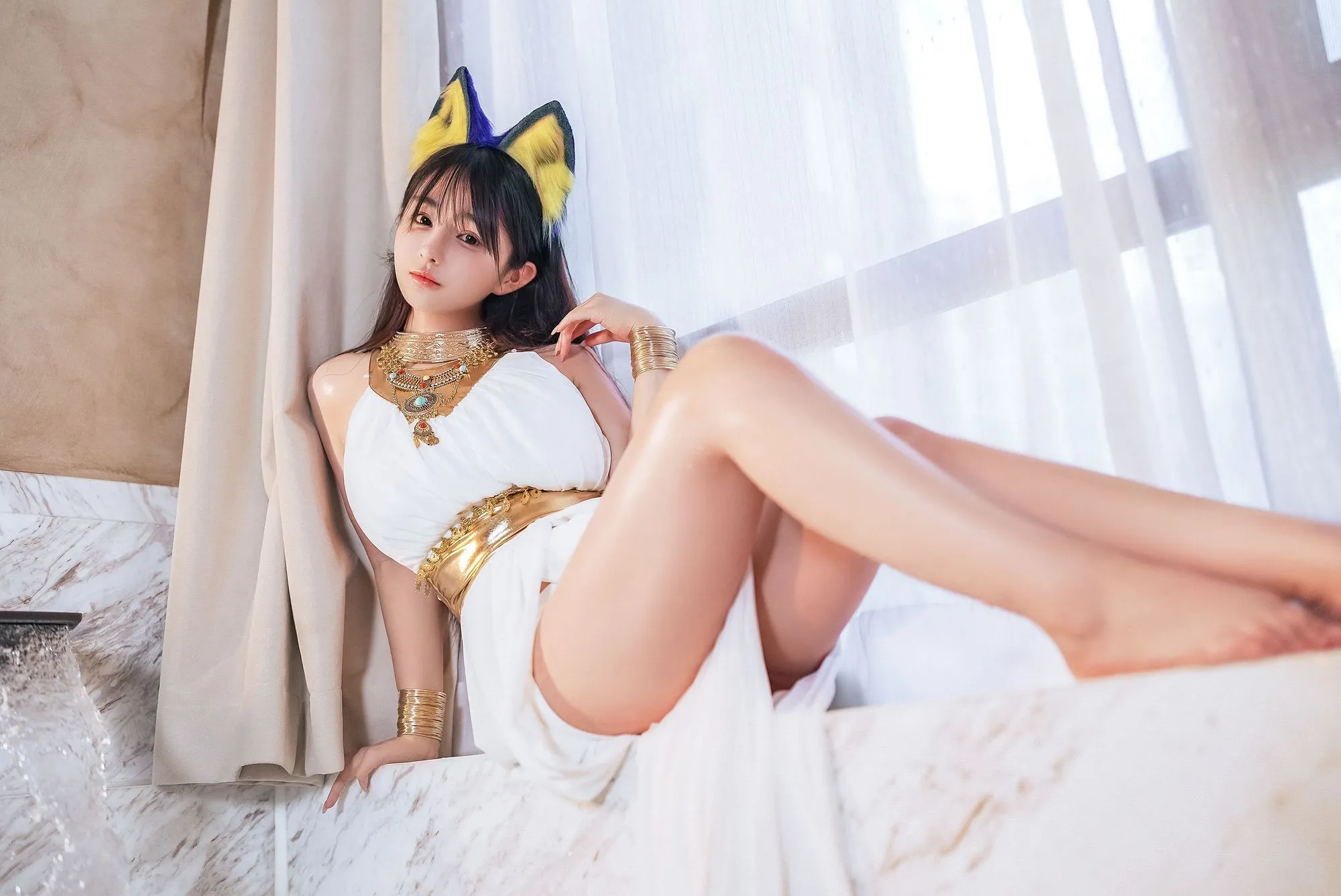 图片[6]-No.157 – 白色猫娘 [132P]-coswz-cos王者