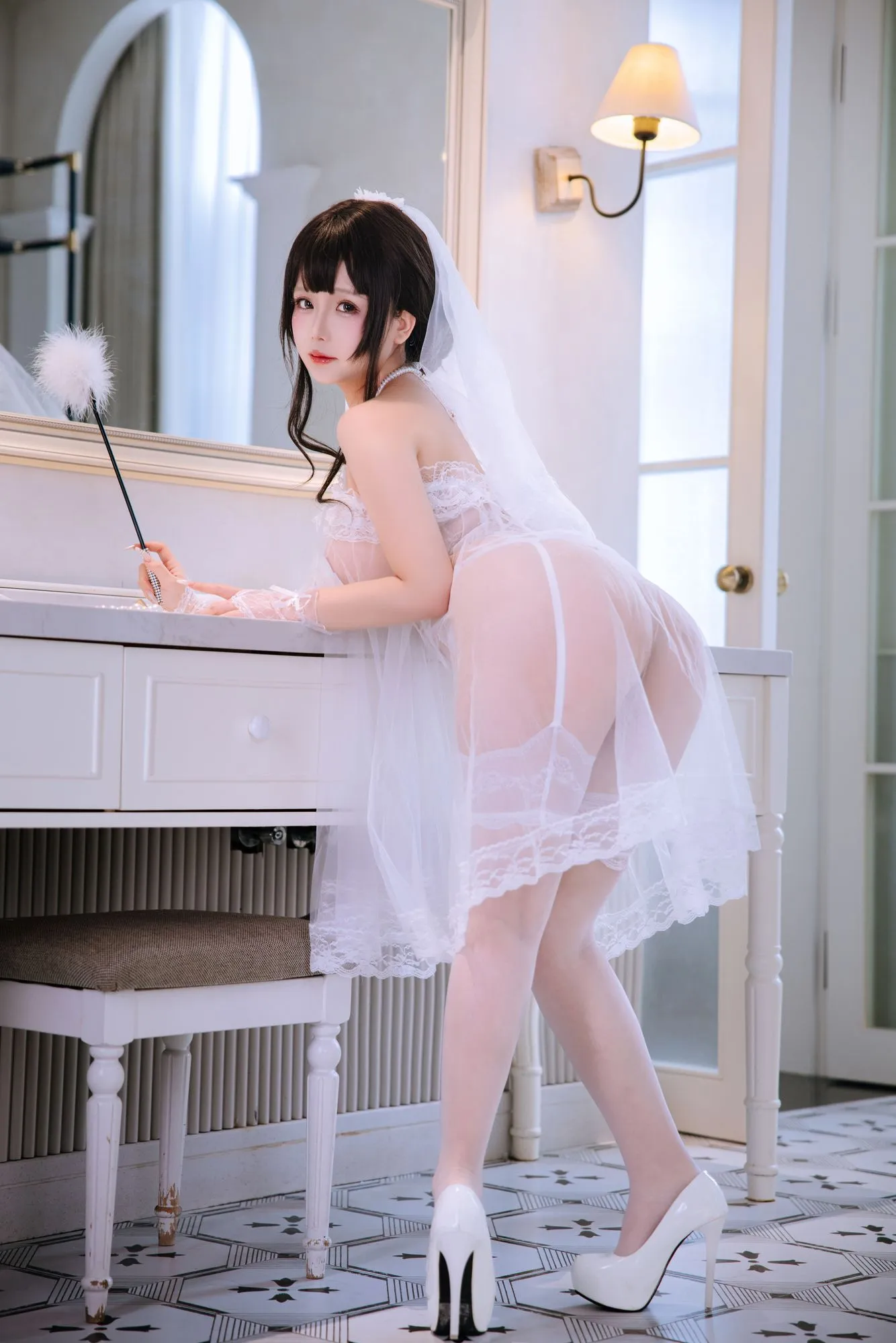 图片[3]-No.197 – 未婚妻 [180P 6V]-coswz-cos王者