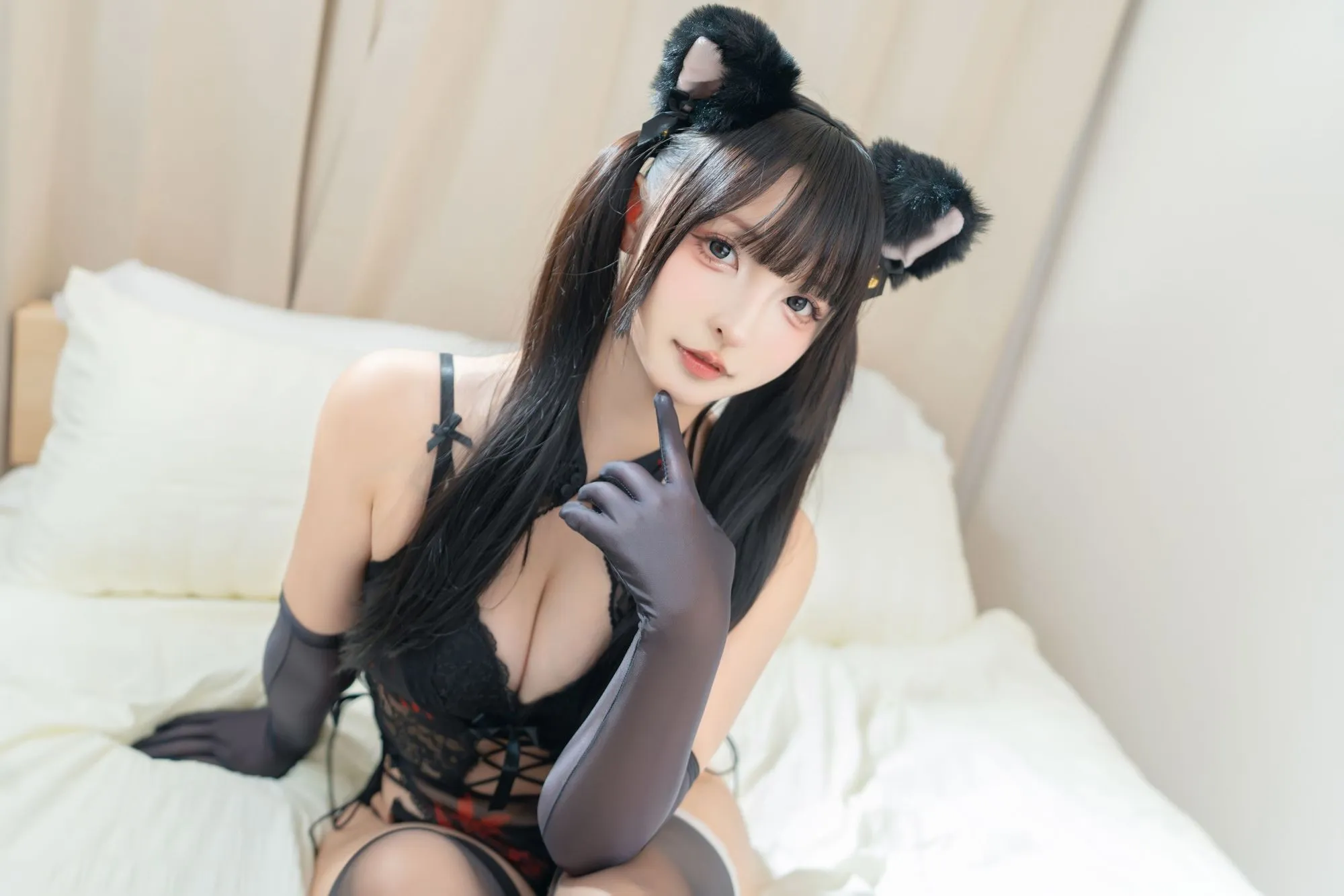 图片[4]-No.202 – 黑猫诱惑 [75P 2V]-coswz-cos王者
