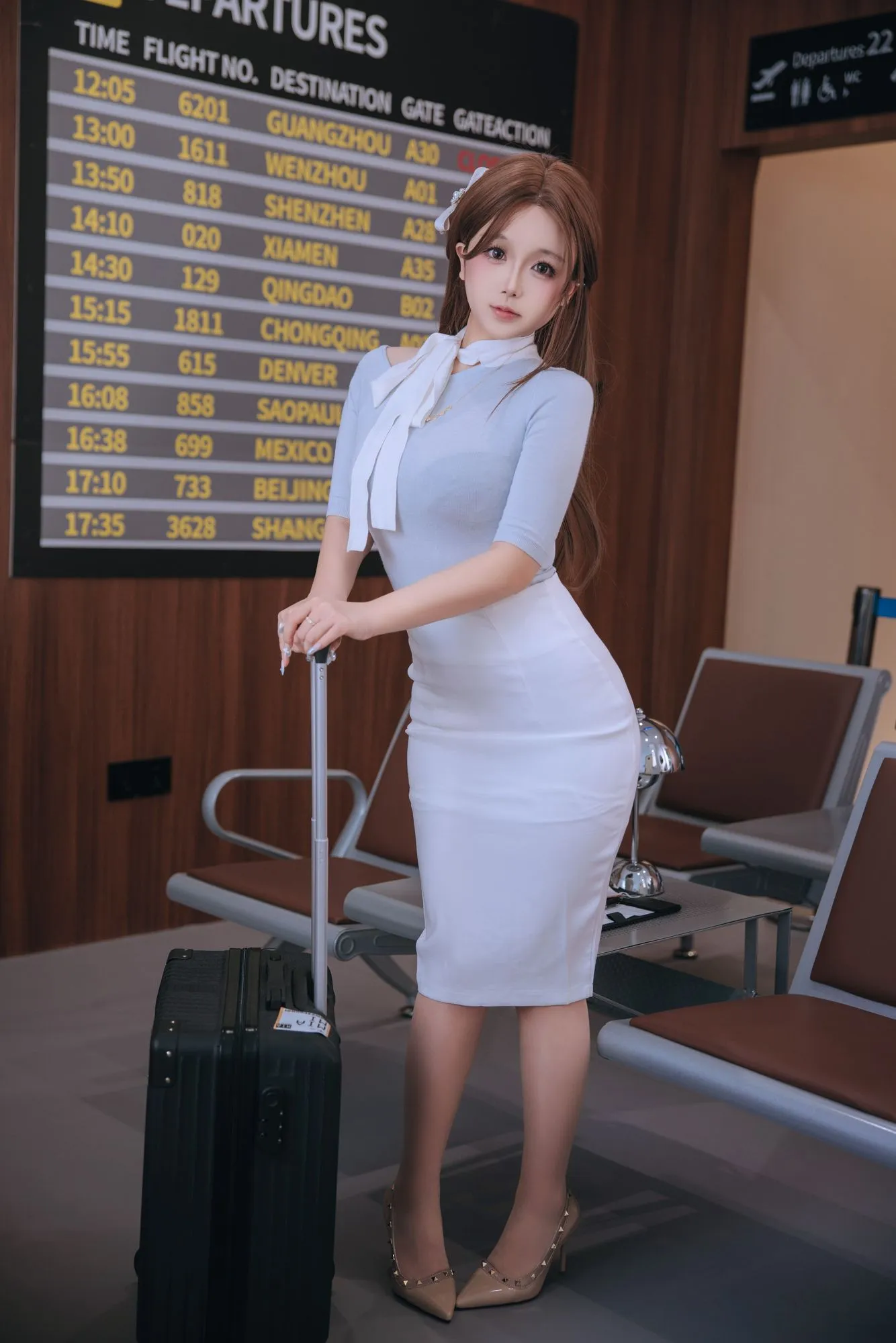 图片[2]-No.203 – 国际航班 [186P 5V]-coswz-cos王者