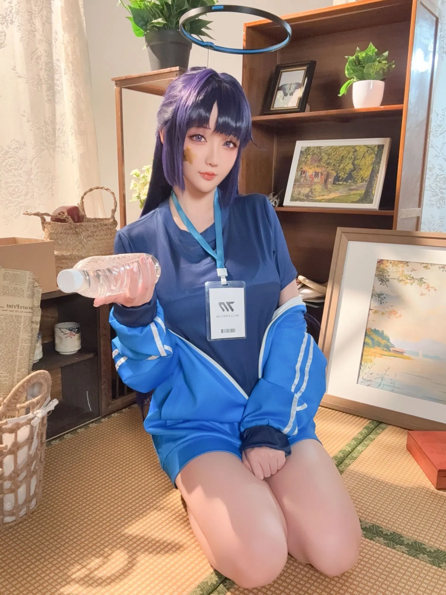 No.275 – 2025年06月计划E 蔚蓝档案 早濑优香体操服 [69P 1V]-图妖社