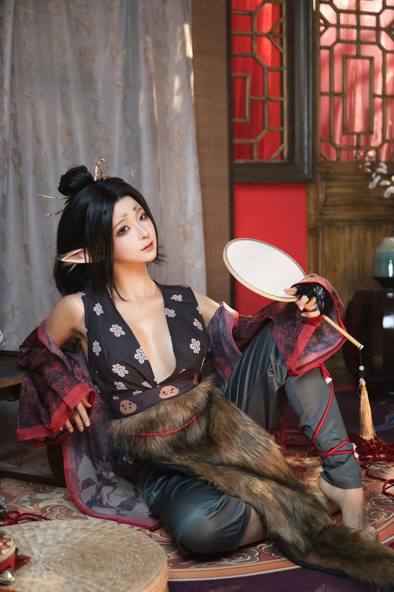 图片[4]-No.369 – 黑神话 萍萍 [144P]-coswz-cos王者
