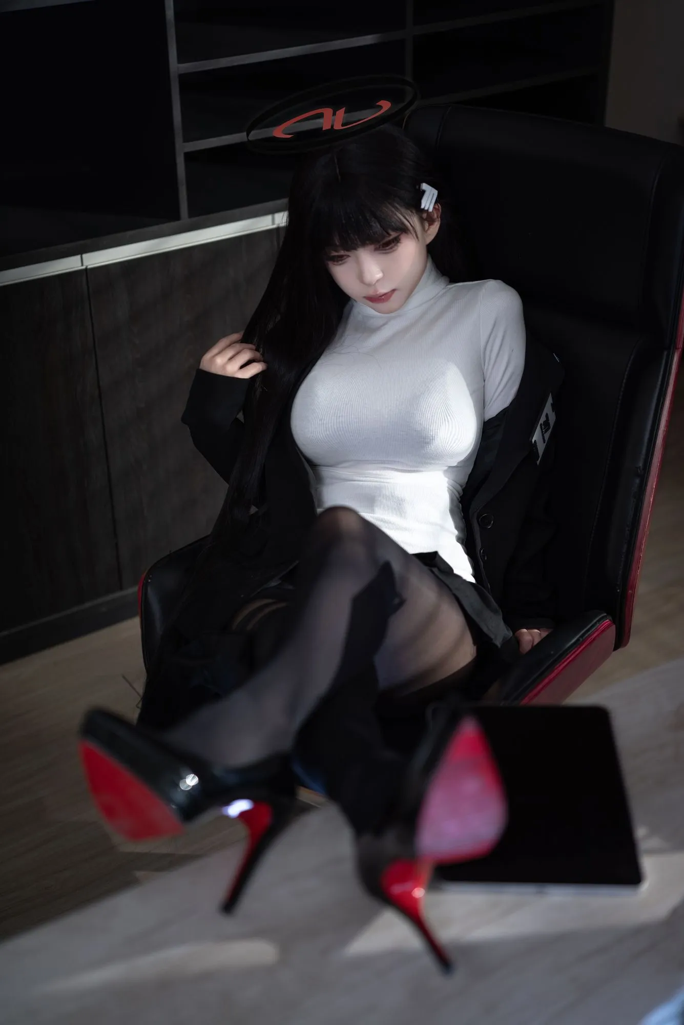 图片[2]-No.017 – 蔚蓝档案 调月莉音 [36P]-coswz-cos王者