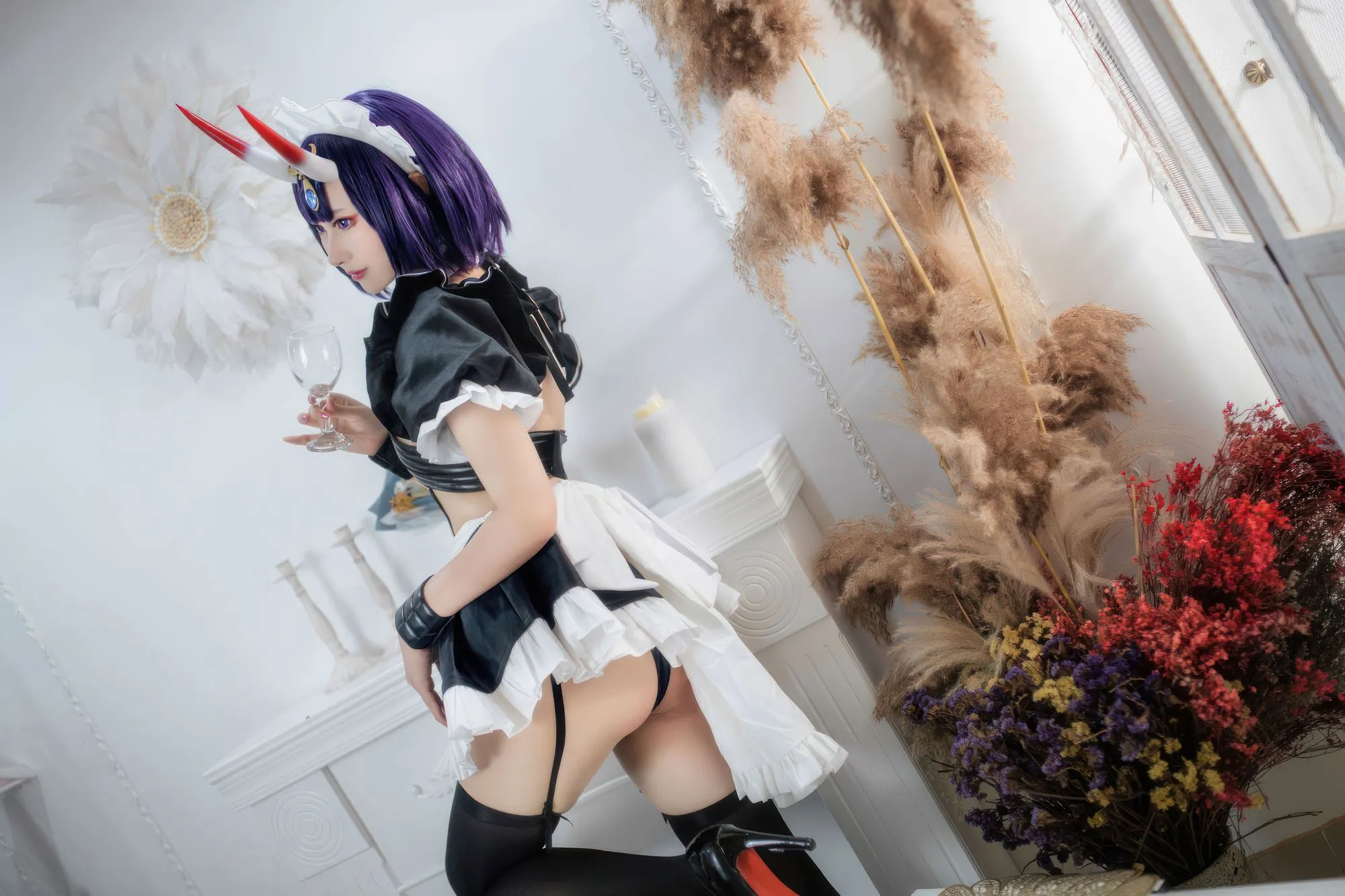 图片[5]-No.026 – FGO 酒吞童子女仆 [20P]-coswz-cos王者