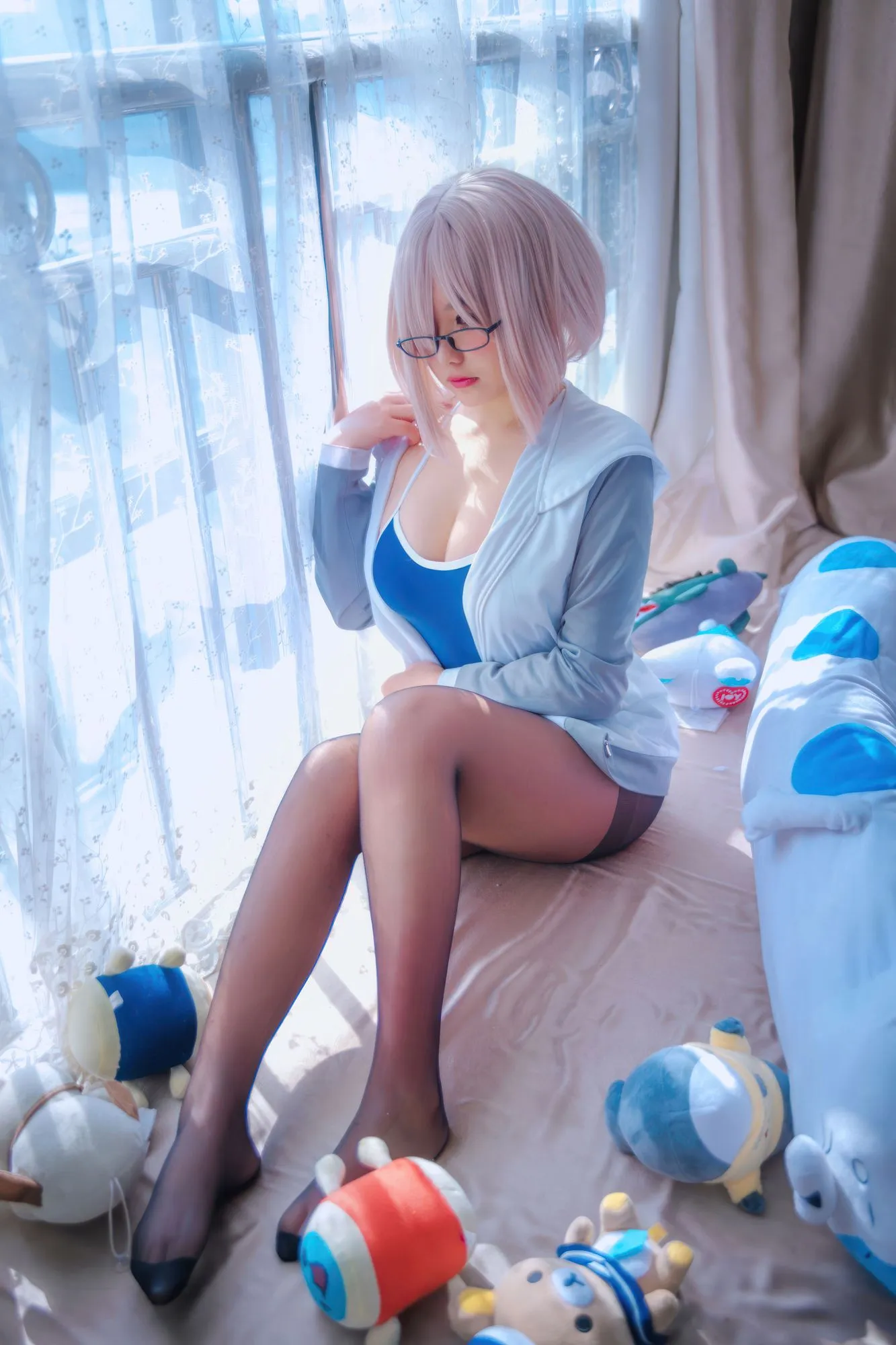 图片[3]-No.053 – FGO 玛修 同人体操服 [20P]-coswz-cos王者