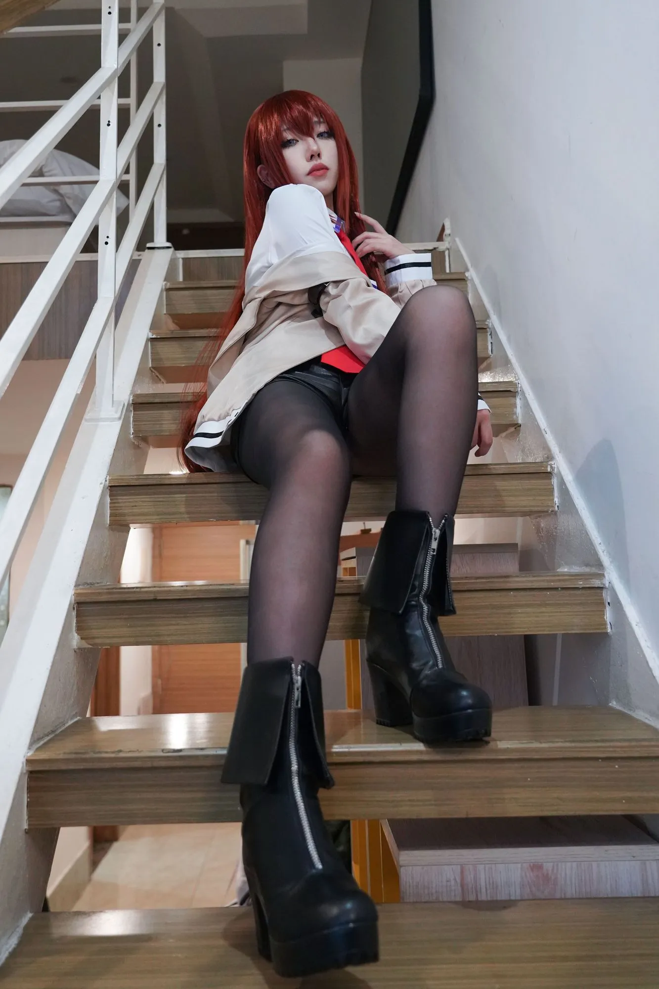 图片[2]-No.515 – 「絞肉姬Walküre」牧濑红莉栖 [52P]-coswz-cos王者
