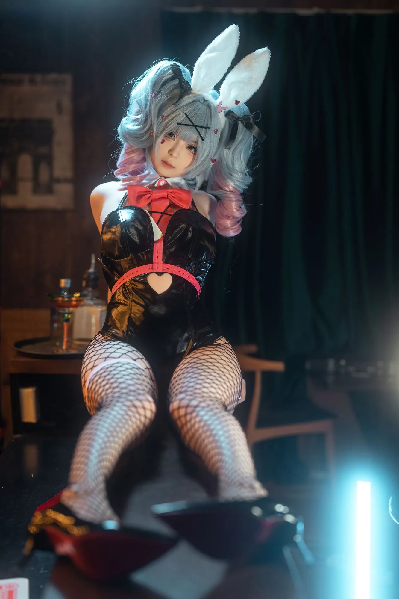图片[3]-No.593 – 「幼水铃衣」初音未来兔子洞 [80P 1V]-coswz-cos王者