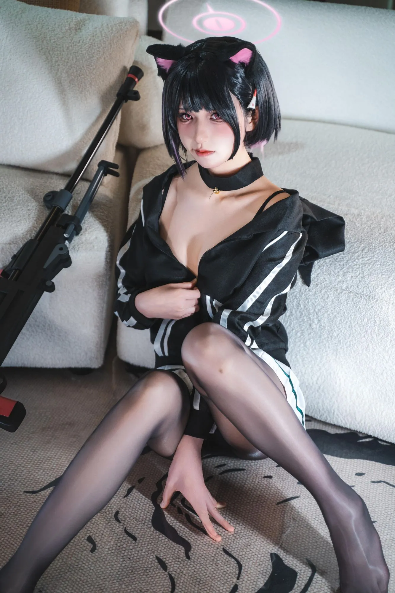 图片[3]-No.003 – 蔚蓝档案 杏山和纱 [35P]-coswz-cos王者