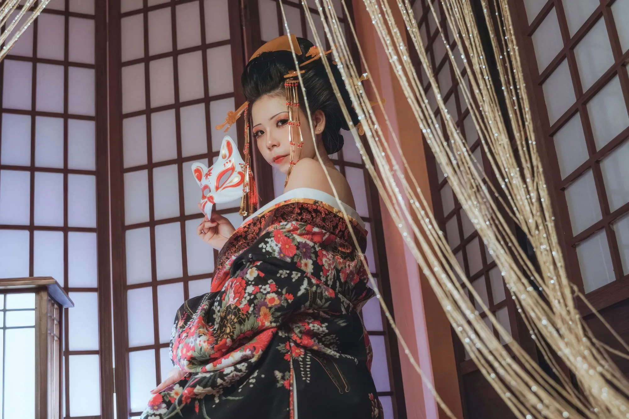 图片[2]-No.028 – 花魁 [15P]-coswz-cos王者
