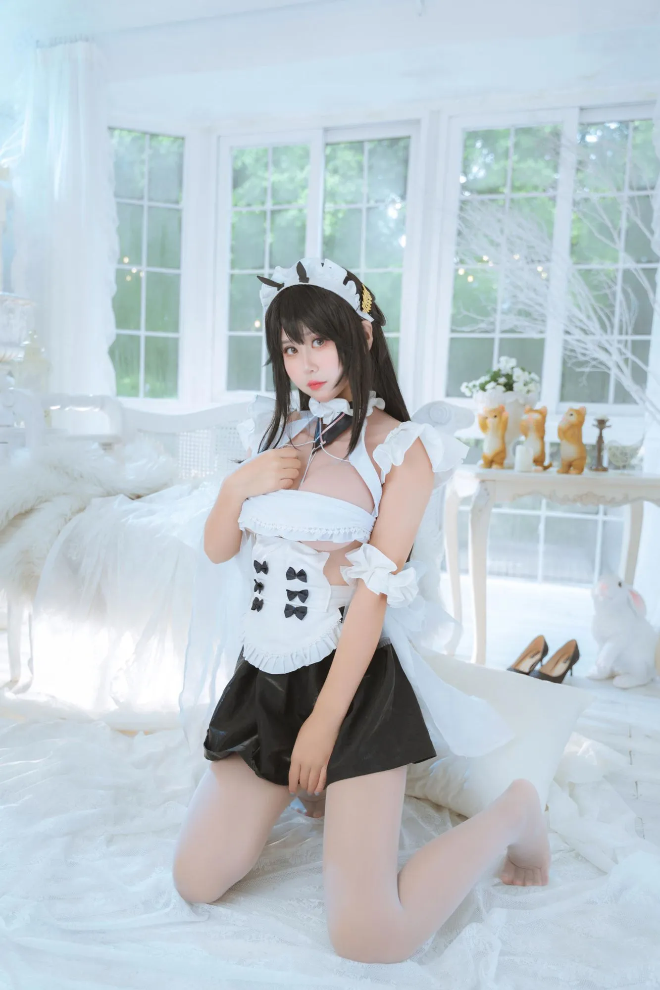 No.061 – 不挠 没干劲的女仆小姐 [35P]-图妖社