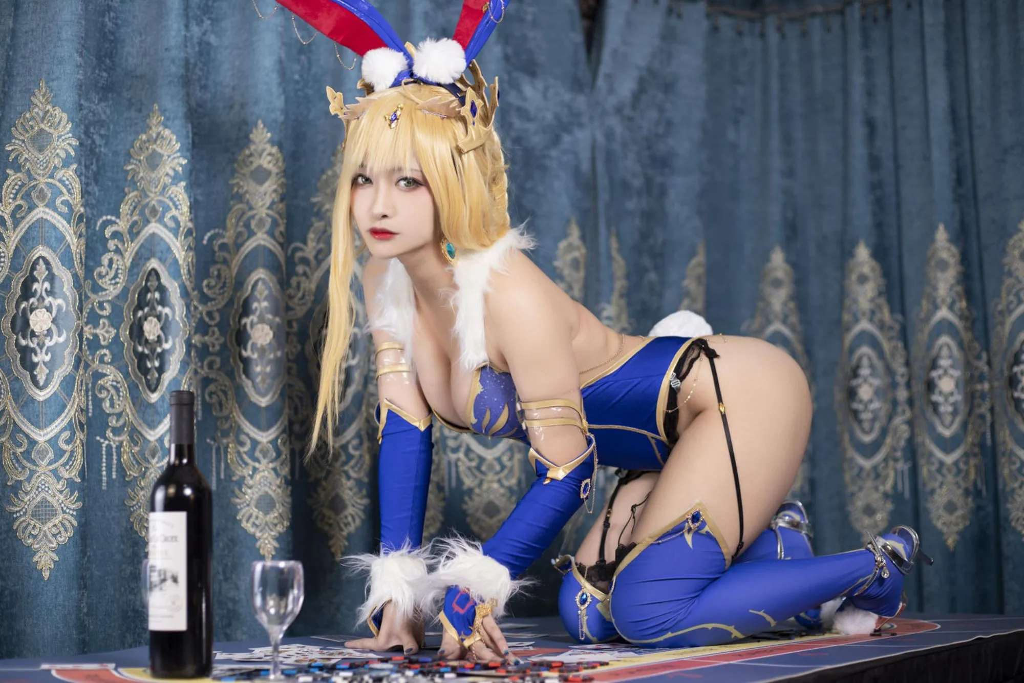图片[2]-No.089 – FGO 白枪呆兔女郎 [57P]-coswz-cos王者