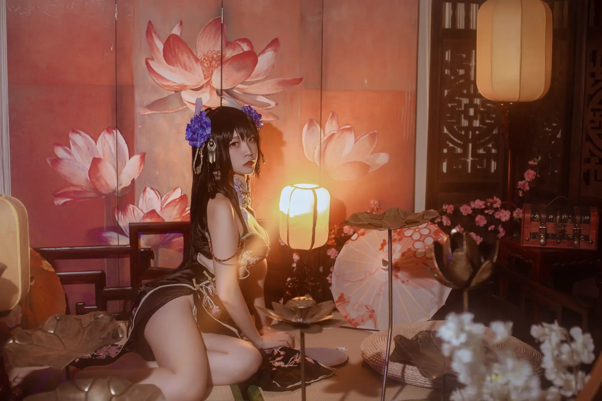 图片[3]-No.187 – 碧蓝航线 比叡 红梅垂香 [24P]-coswz-cos王者